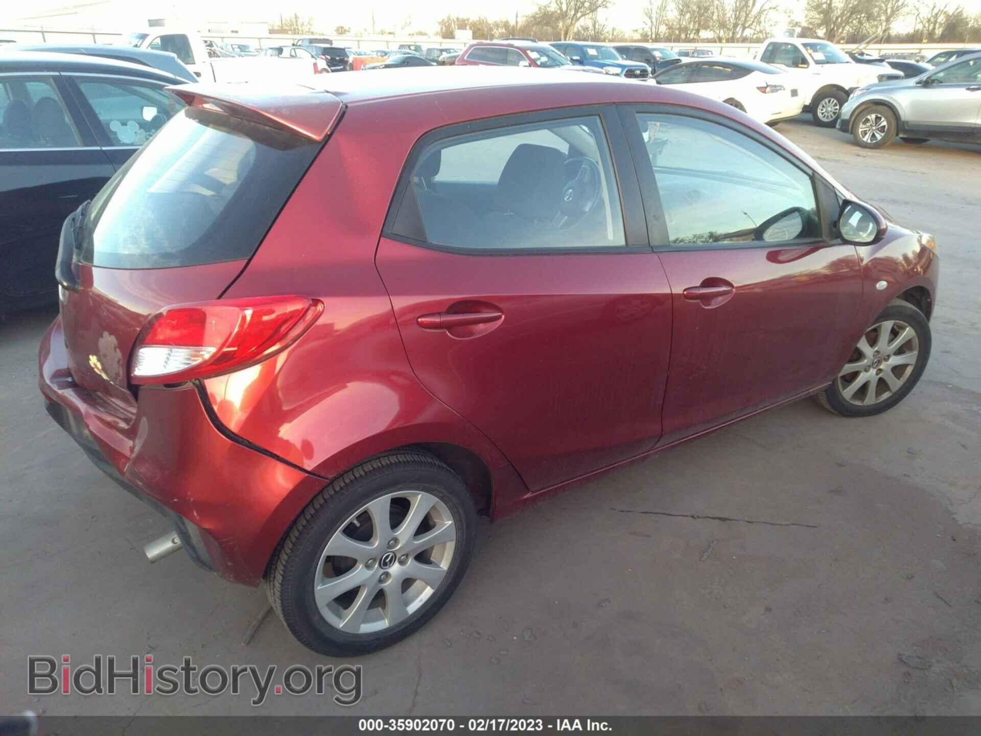 2014 MAZDA MAZDA2 - VIN: JM1DE1LY0E0185927 - Фото 4