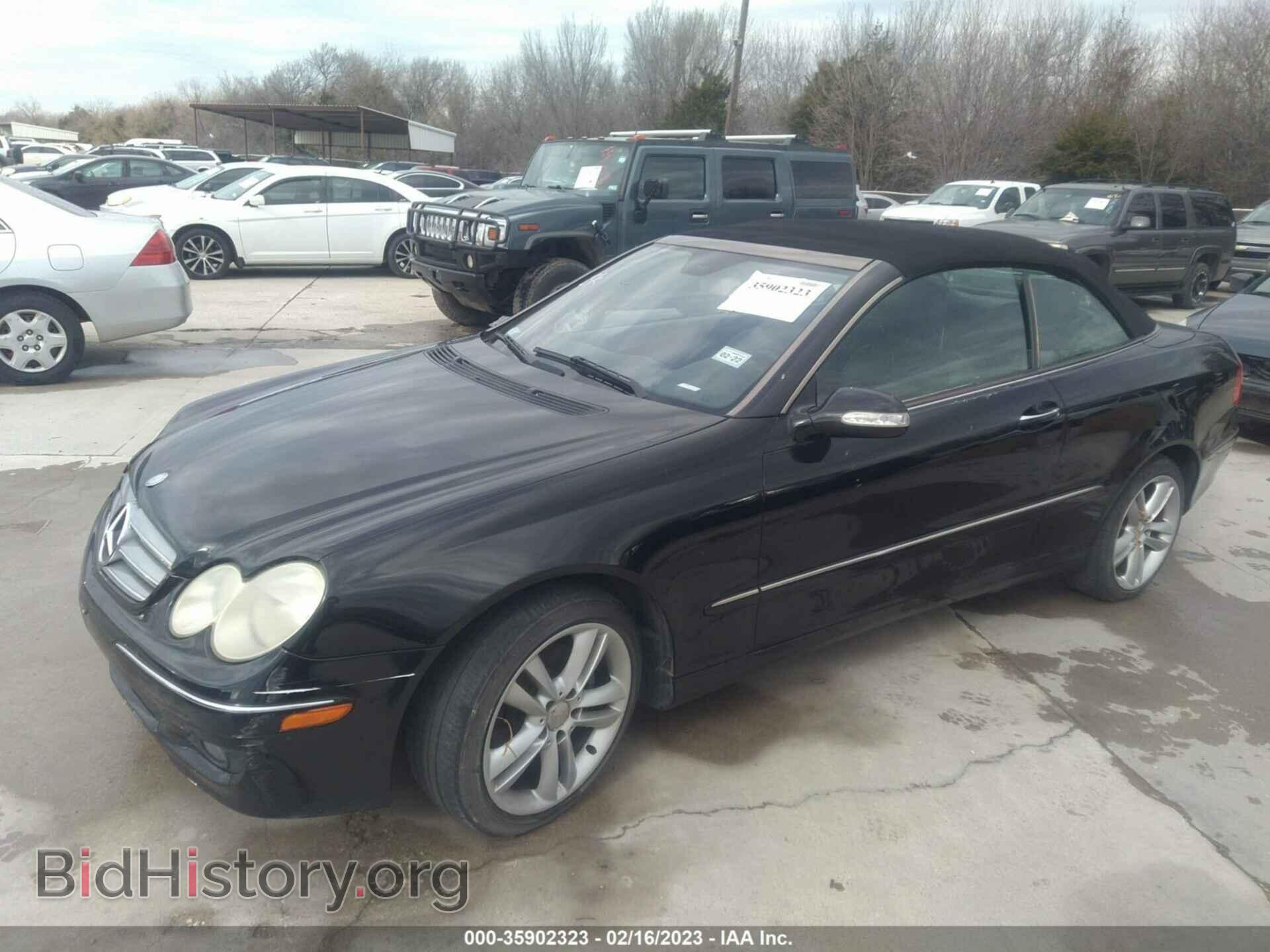 2007 MERCEDES-BENZ CLK-CLASS - VIN: WDBTK56F27F213716 - Фото 2