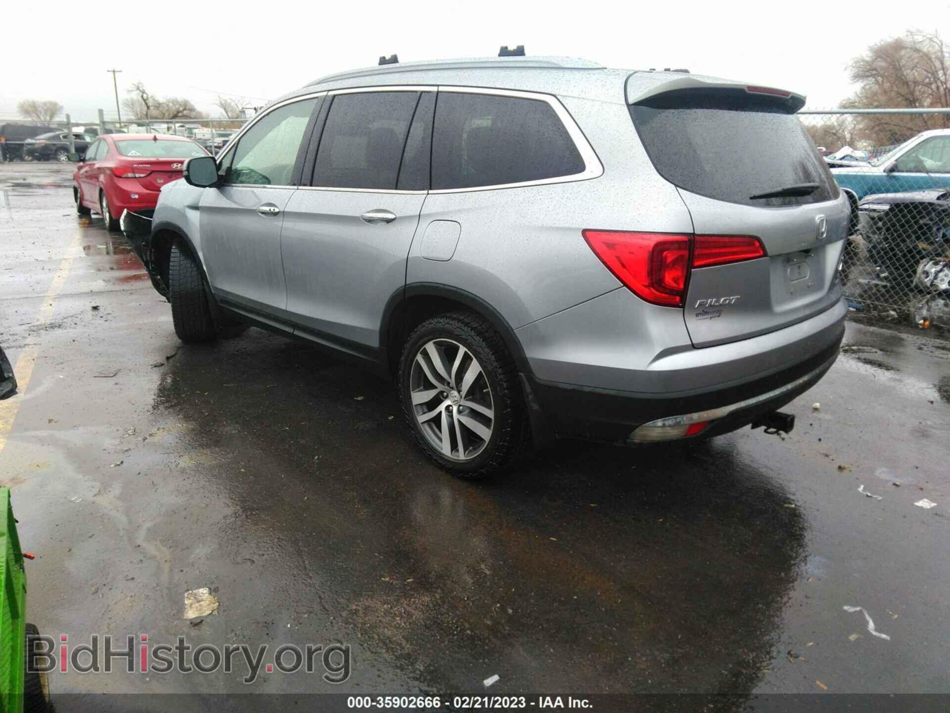 2016 HONDA PILOT - VIN: 5FNYF6H94GB103764 - Фото 3
