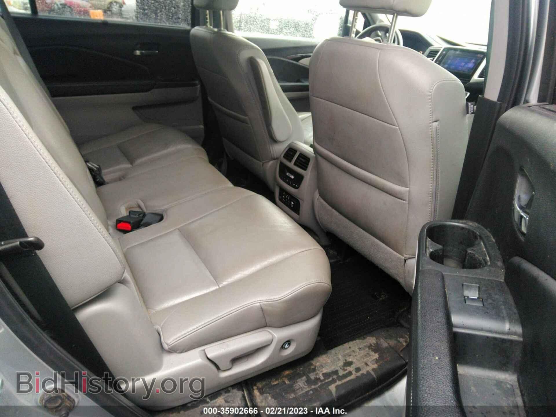 2016 HONDA PILOT - VIN: 5FNYF6H94GB103764 - Фото 8