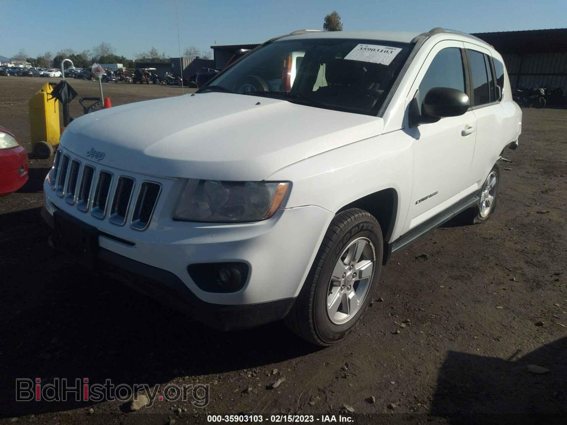2013 JEEP COMPASS - VIN: 1C4NJCBA9DD265380 - Фото 2
