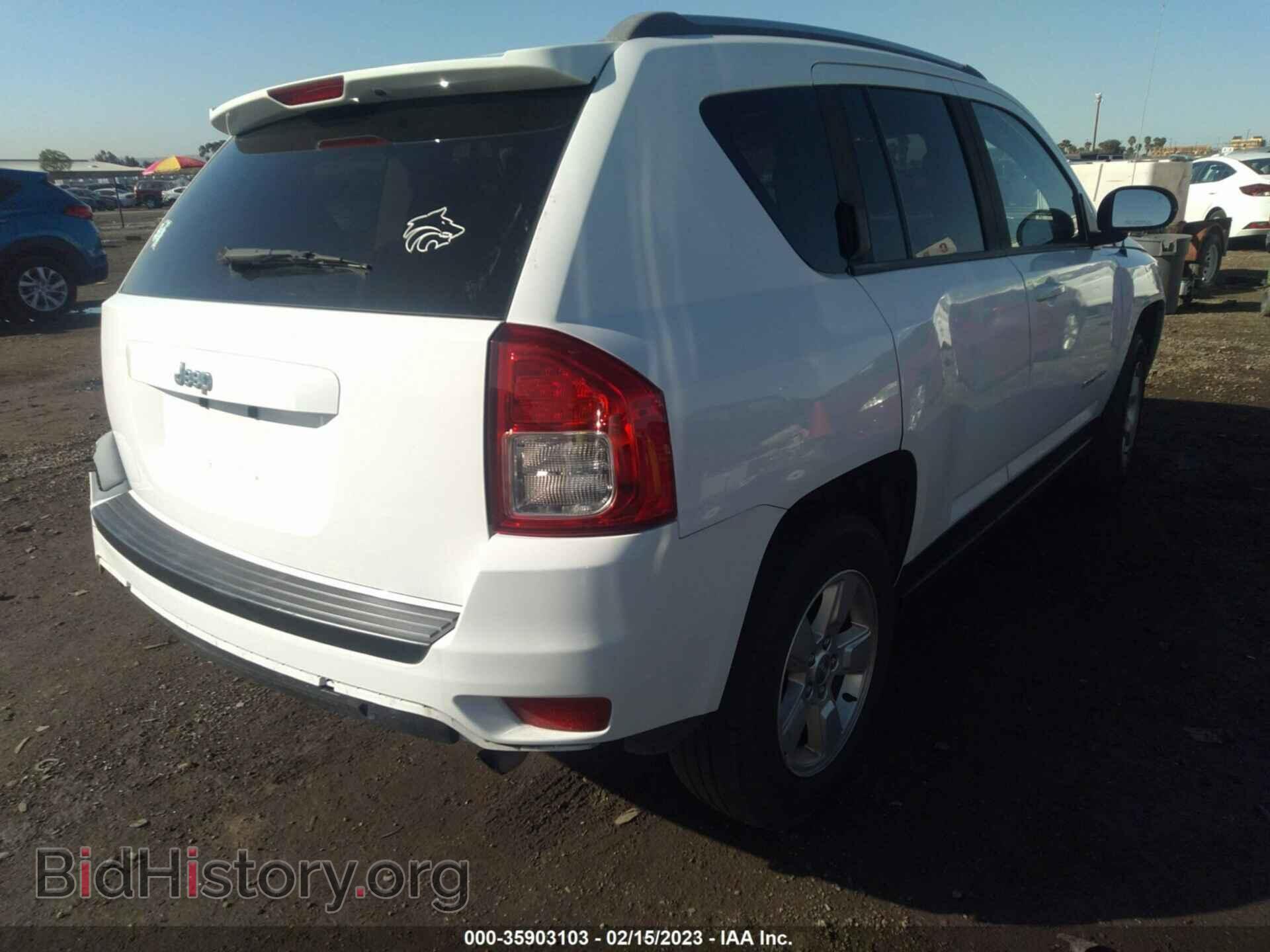 2013 JEEP COMPASS - VIN: 1C4NJCBA9DD265380 - Фото 4