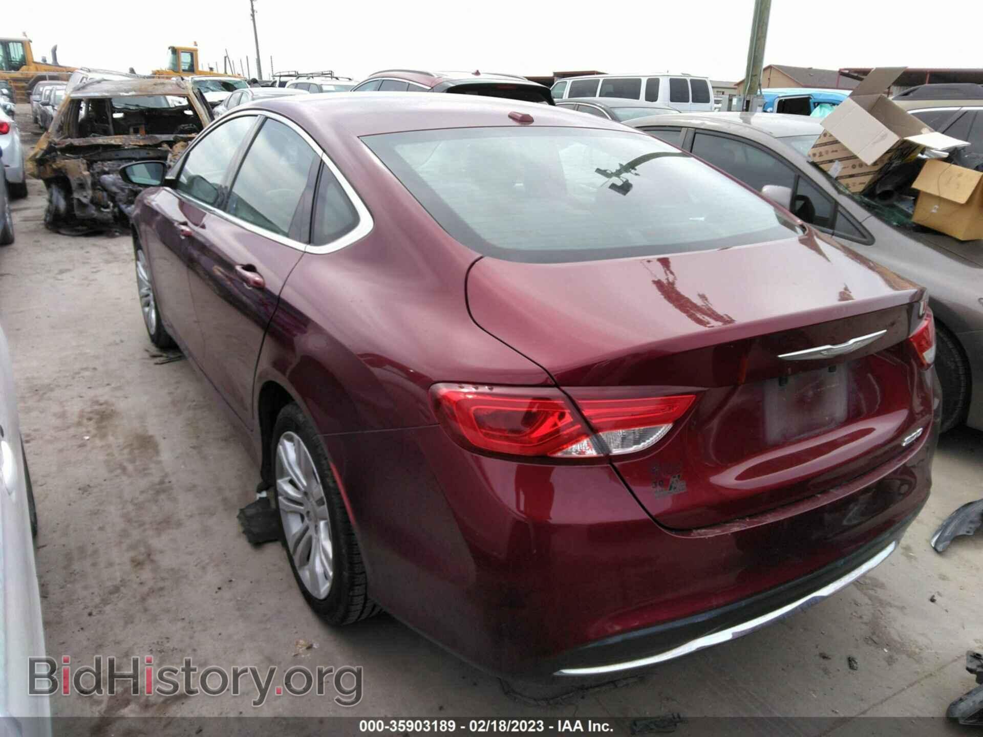 2015 CHRYSLER 200 - VIN: 1C3CCCABXFN682830 - Фото 3