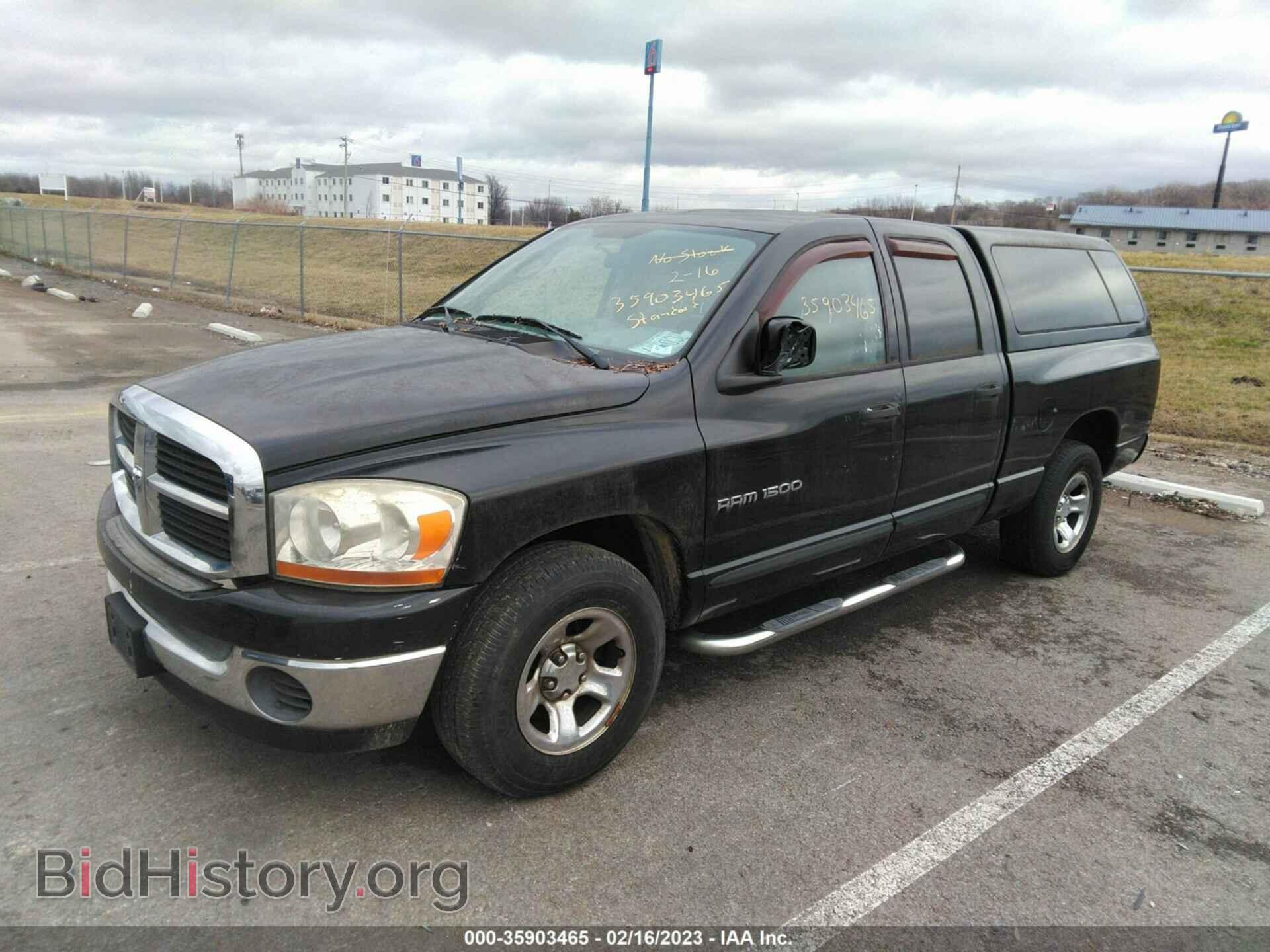 2006 DODGE RAM 1500 - VIN: 1D7HA18K36J165318 - Фото 2
