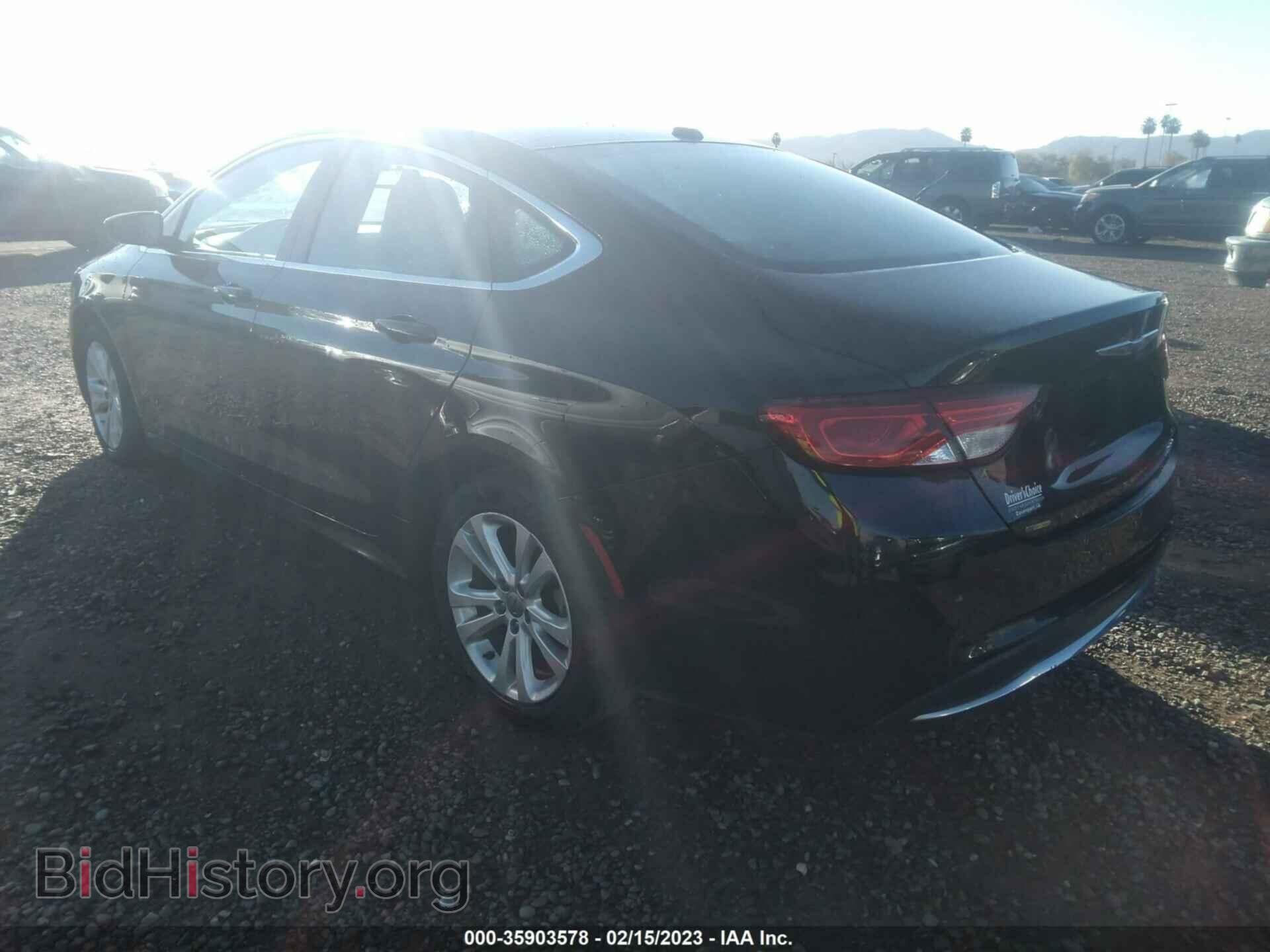 2015 CHRYSLER 200 - VIN: 1C3CCCAB9FN602496 - Фото 3