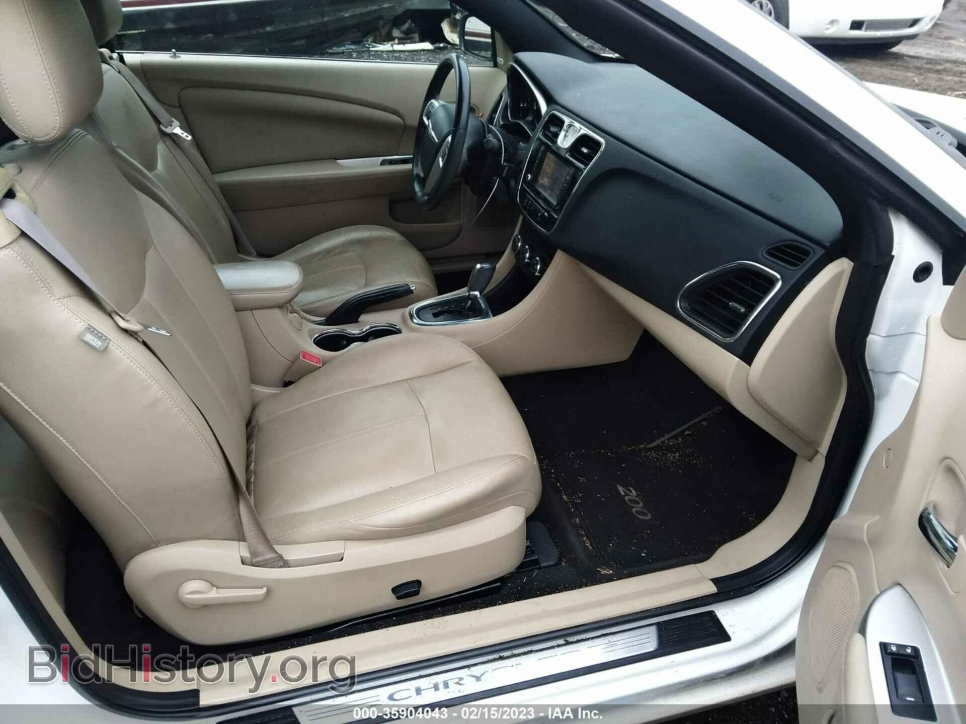 2012 CHRYSLER 200 - VIN: 1C3BCBFG8CN277832 - Фото 5