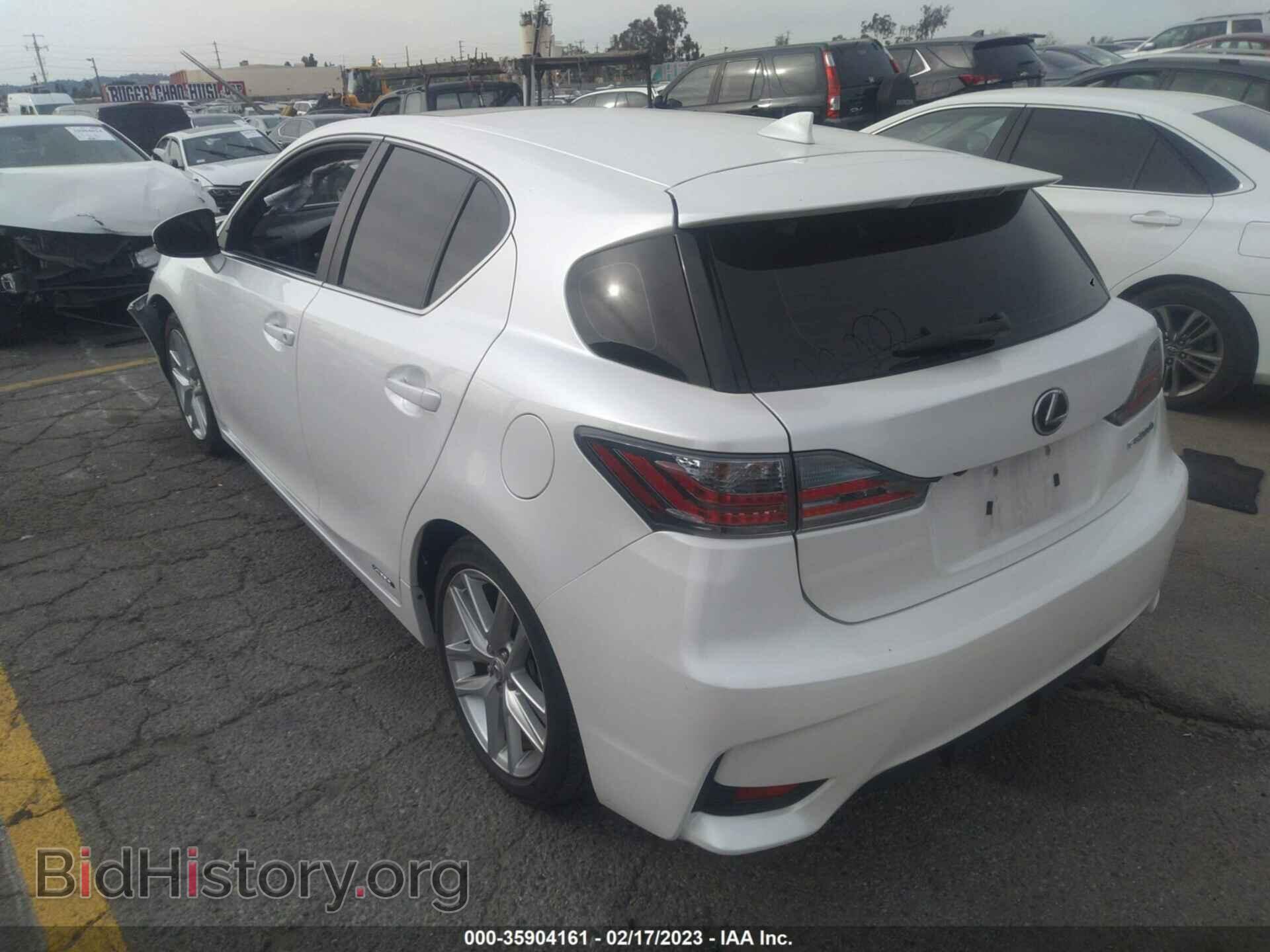 2017 LEXUS CT - VIN: JTHKD5BH5H2293485 - Фото 3