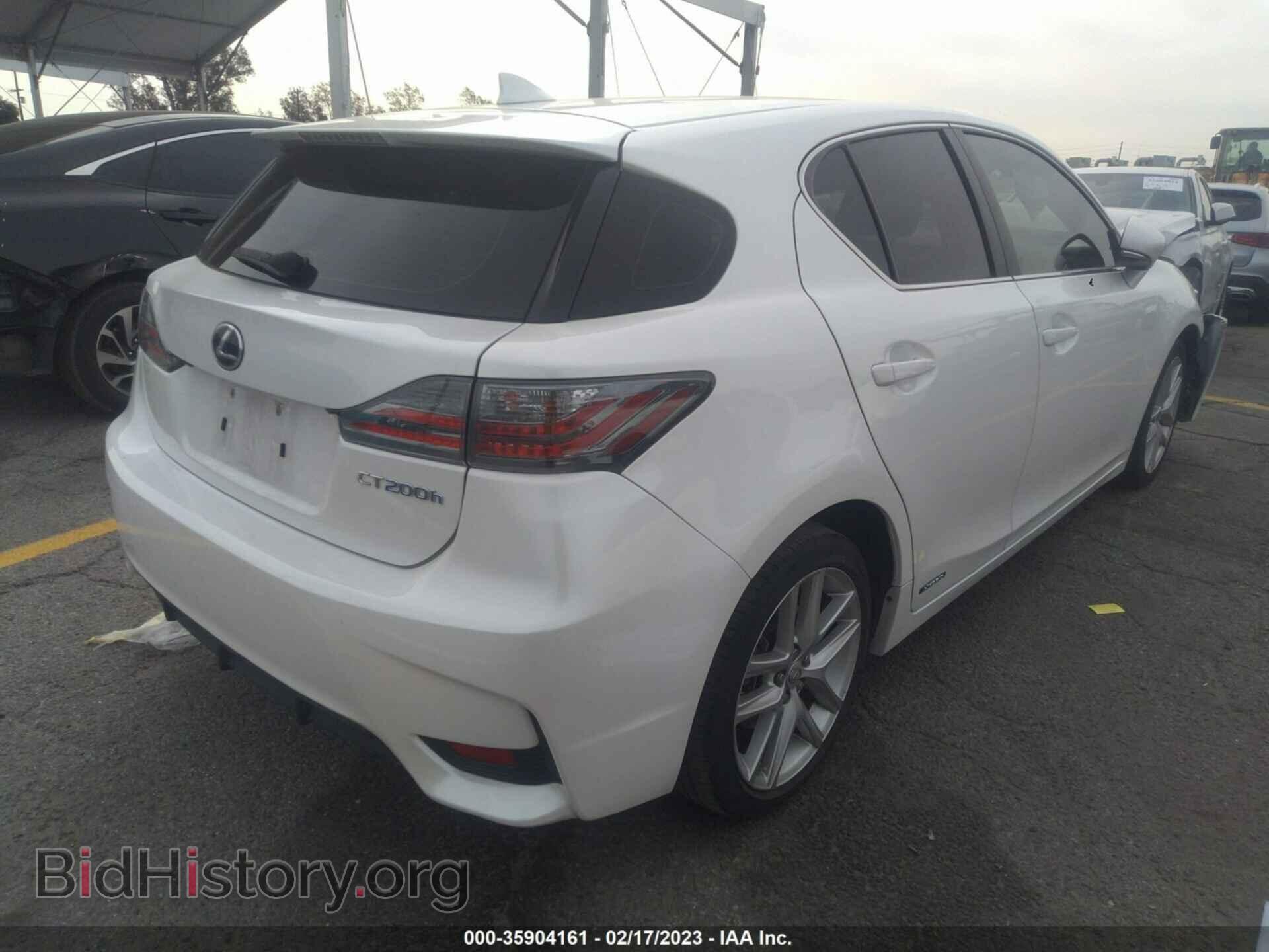 2017 LEXUS CT - VIN: JTHKD5BH5H2293485 - Фото 4