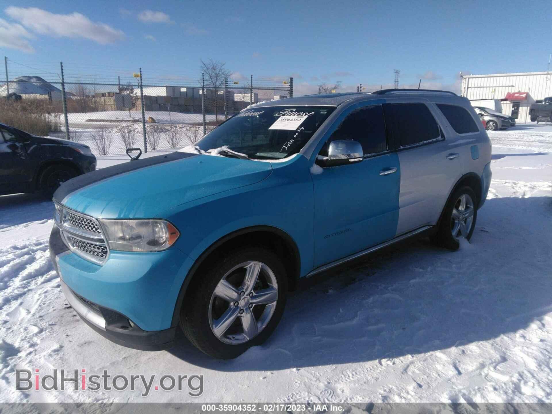 2011 DODGE DURANGO - VIN: 1D4SD5GT0BC592787 - Photo 2