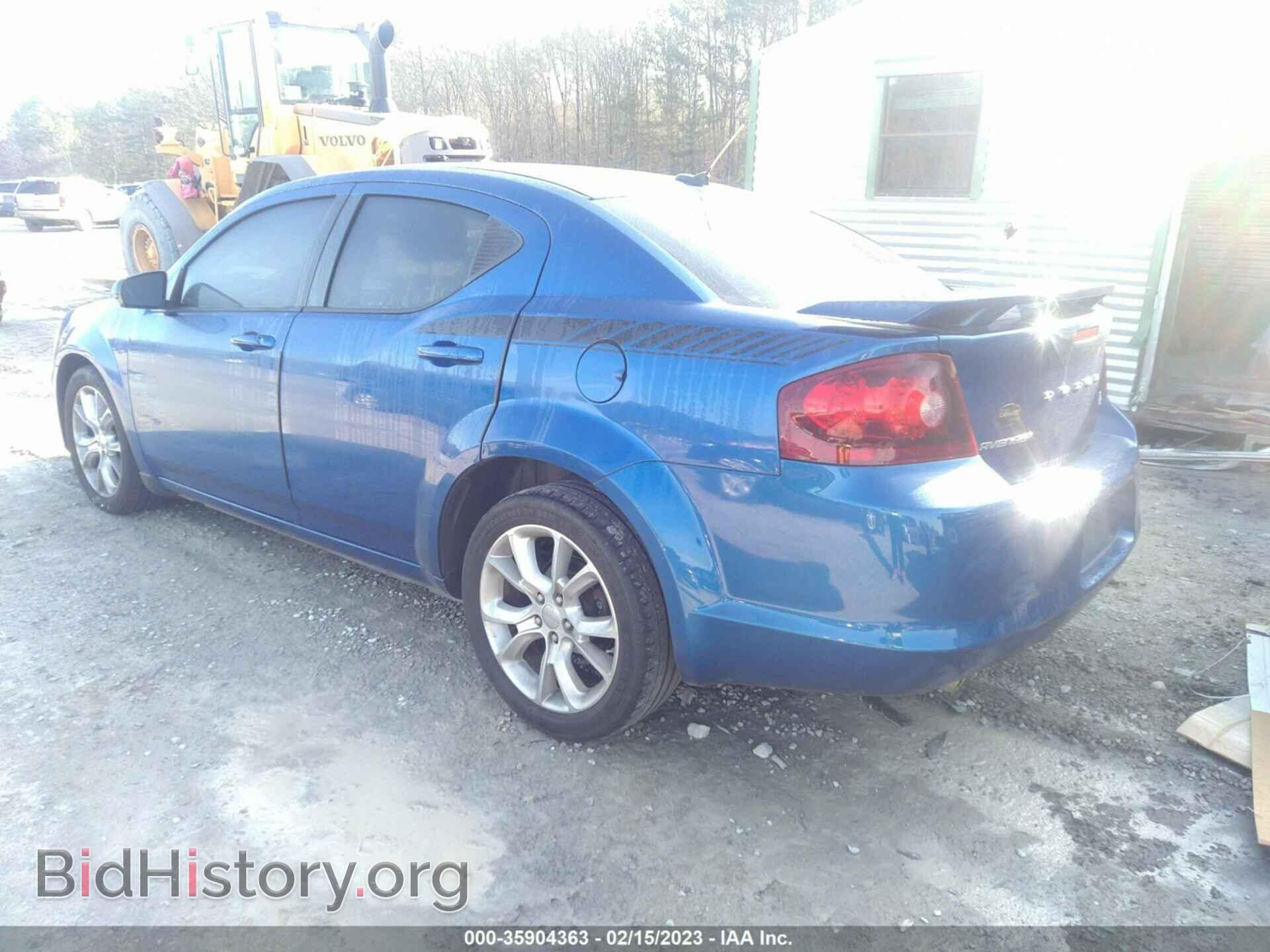 2013 DODGE AVENGER - VIN: 1C3CDZBG9DN504074 - Фото 3