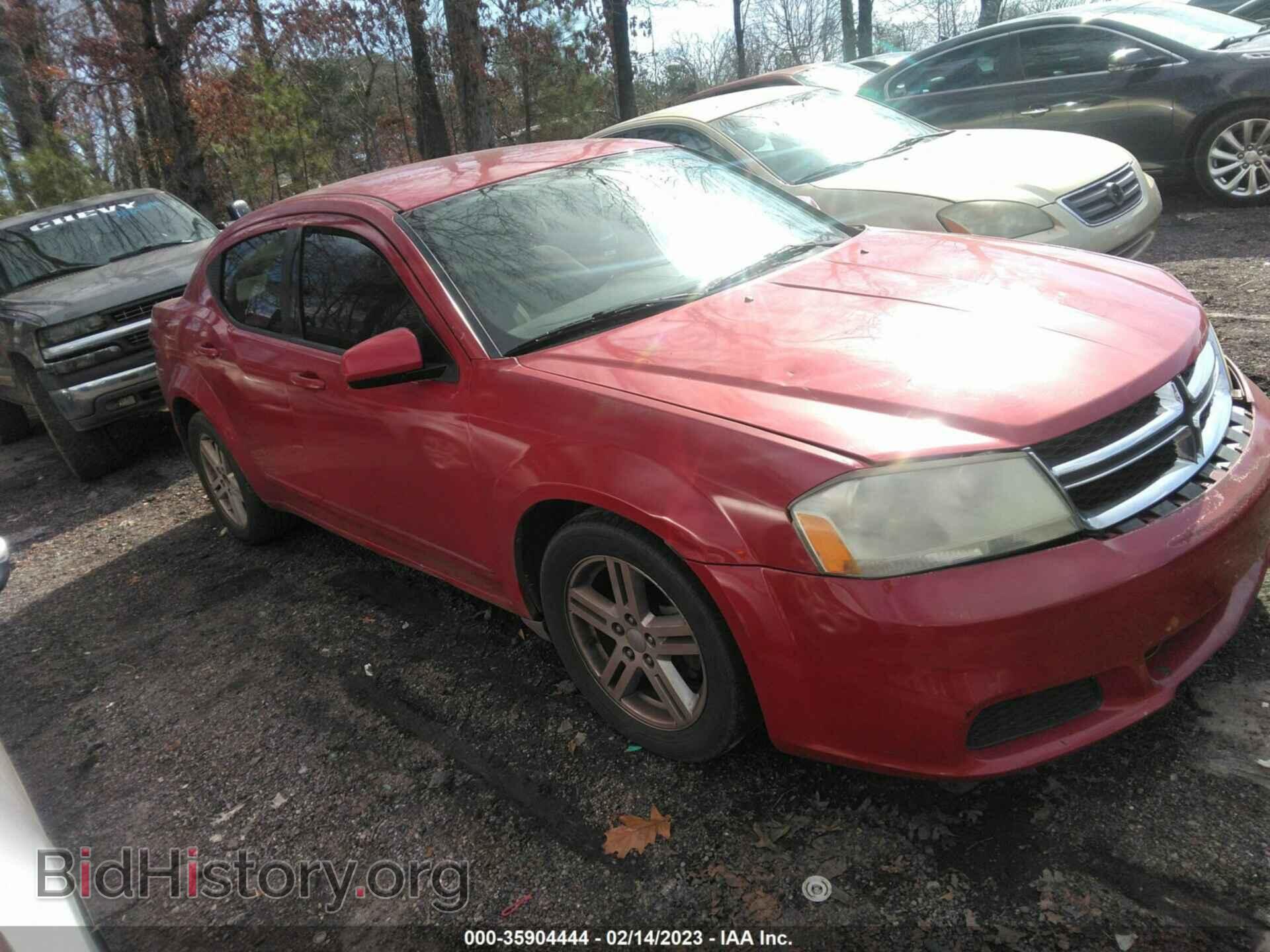 Photo 1C3CDZCB0CN156859 - DODGE AVENGER 2012