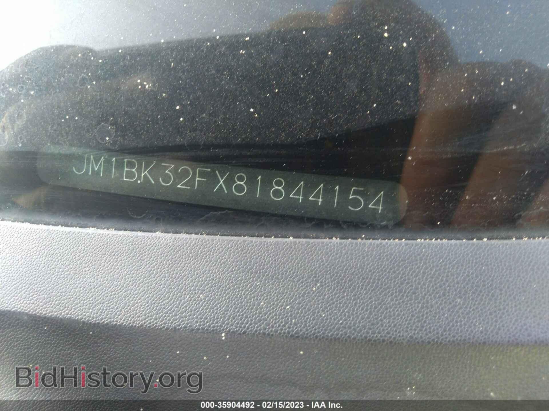 2008 MAZDA MAZDA3 - VIN: JM1BK32FX81844154 - Фото 9