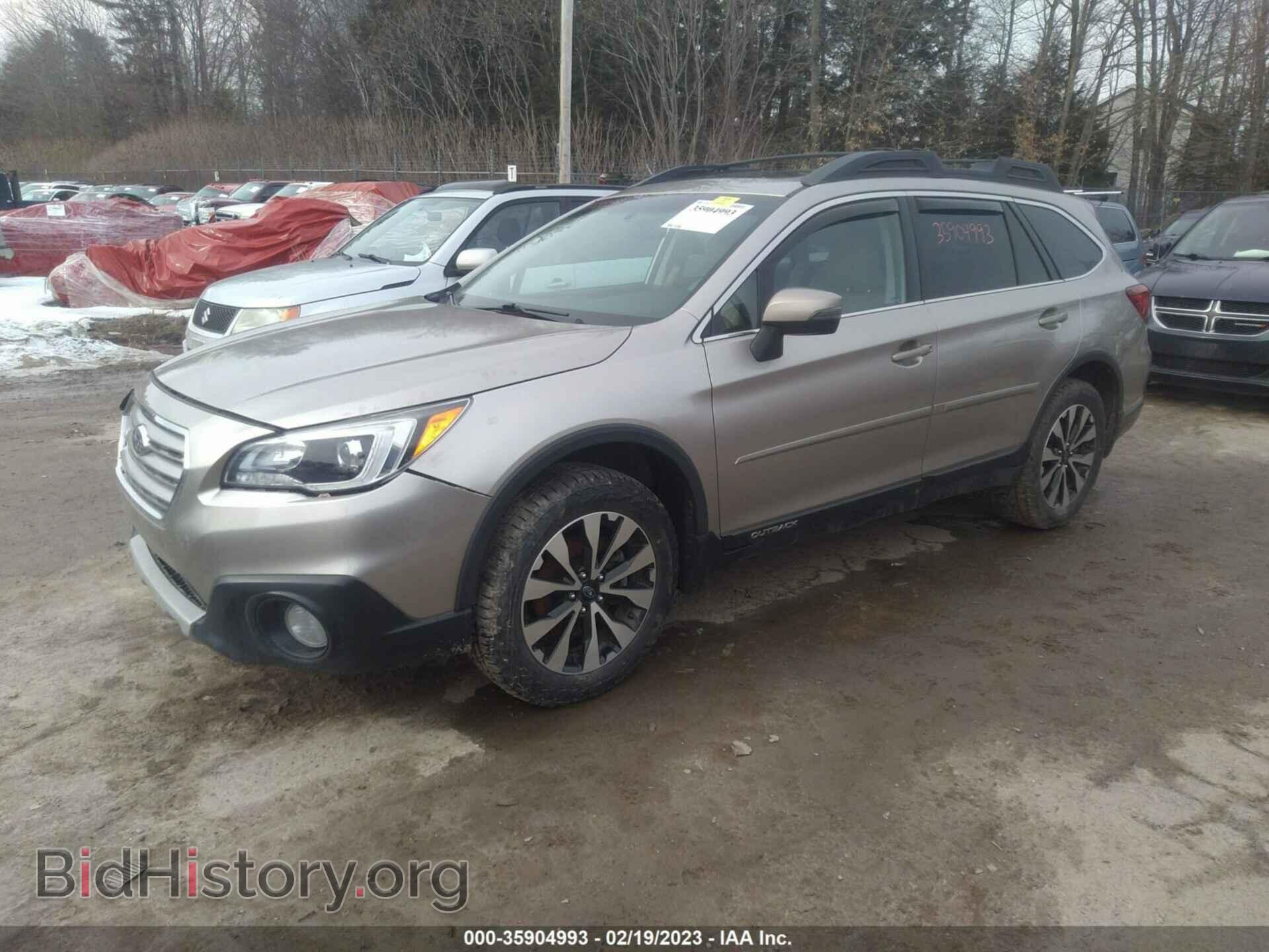 2016 SUBARU OUTBACK - VIN: 4S4BSBLC8G3325908 - Фото 2