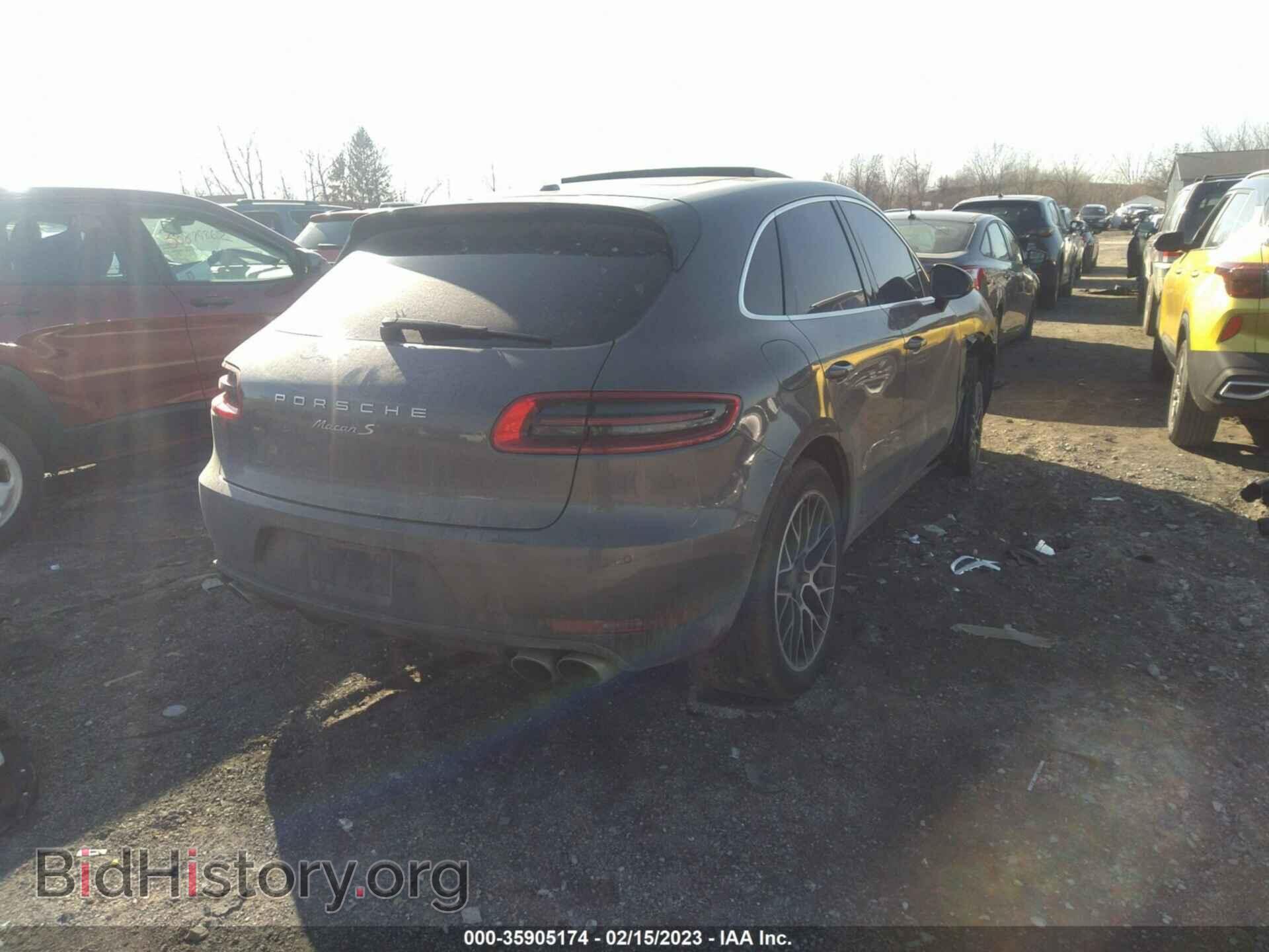 2016 PORSCHE MACAN - VIN: WP1AB2A5XGLB53786 - Фото 4