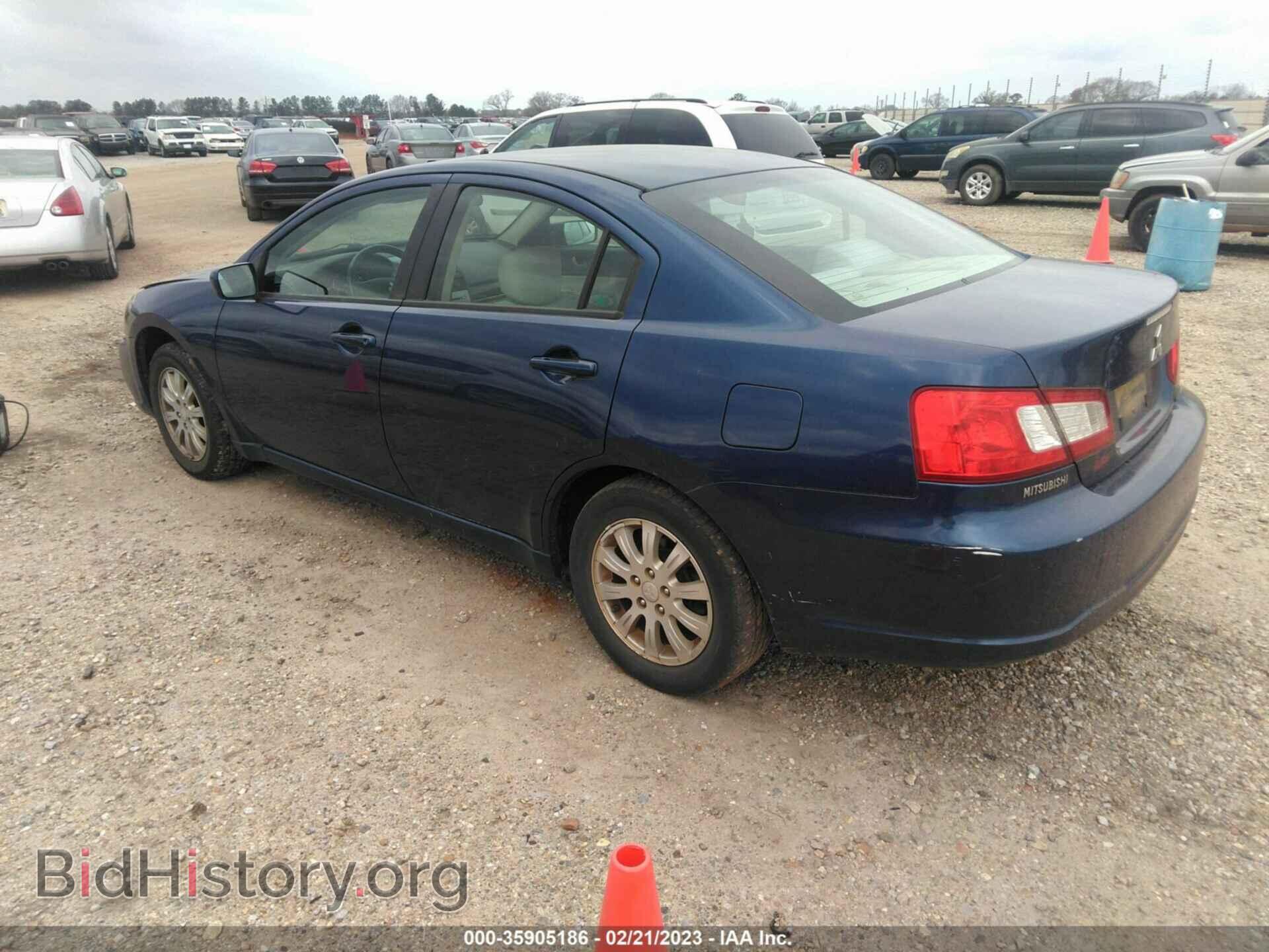 2009 MITSUBISHI GALANT - VIN: 4A3AB36F39E016864 - Фото 3