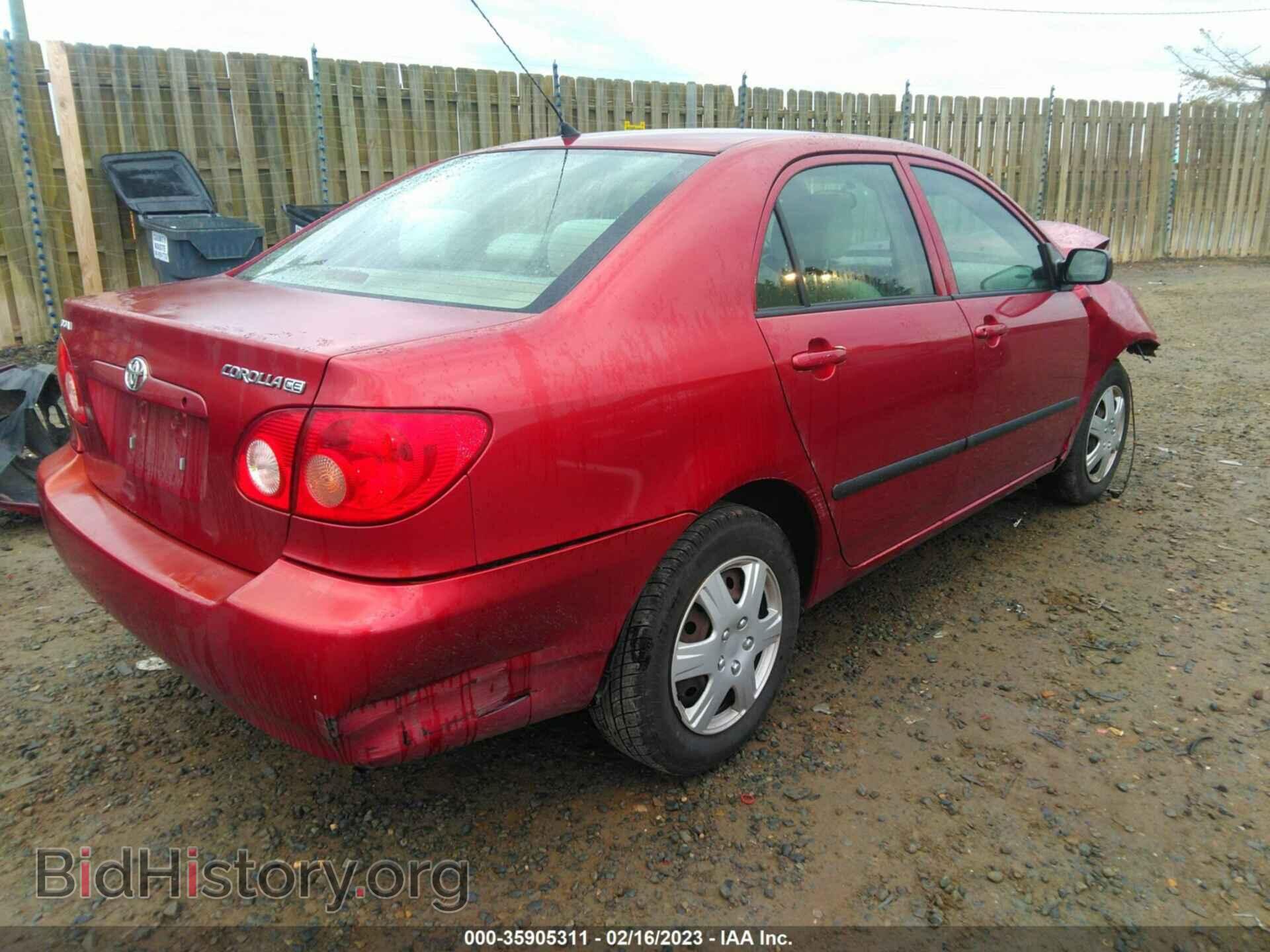 2006 TOYOTA COROLLA - VIN: 2T1BR32E76C684827 - Фото 4