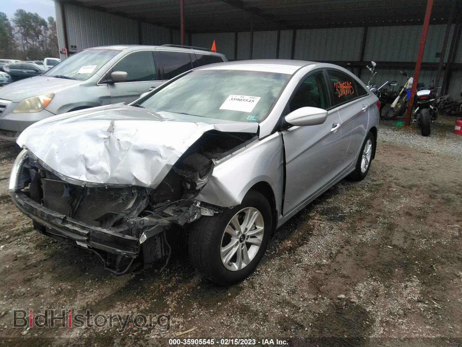 2013 HYUNDAI SONATA - VIN: 5NPEB4AC6DH791840 - Фото 2