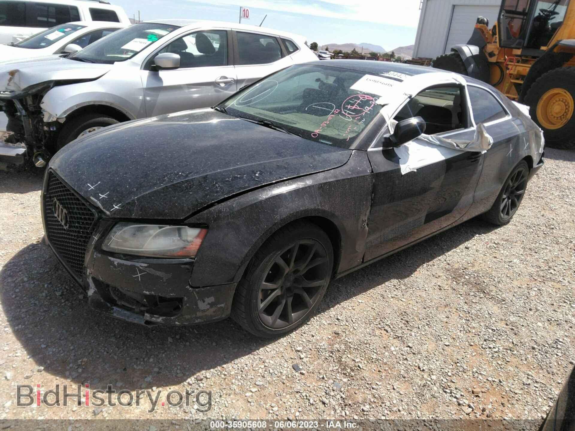 2010 AUDI A5 - VIN: WAUCFAFR9AA042800 - Фото 2
