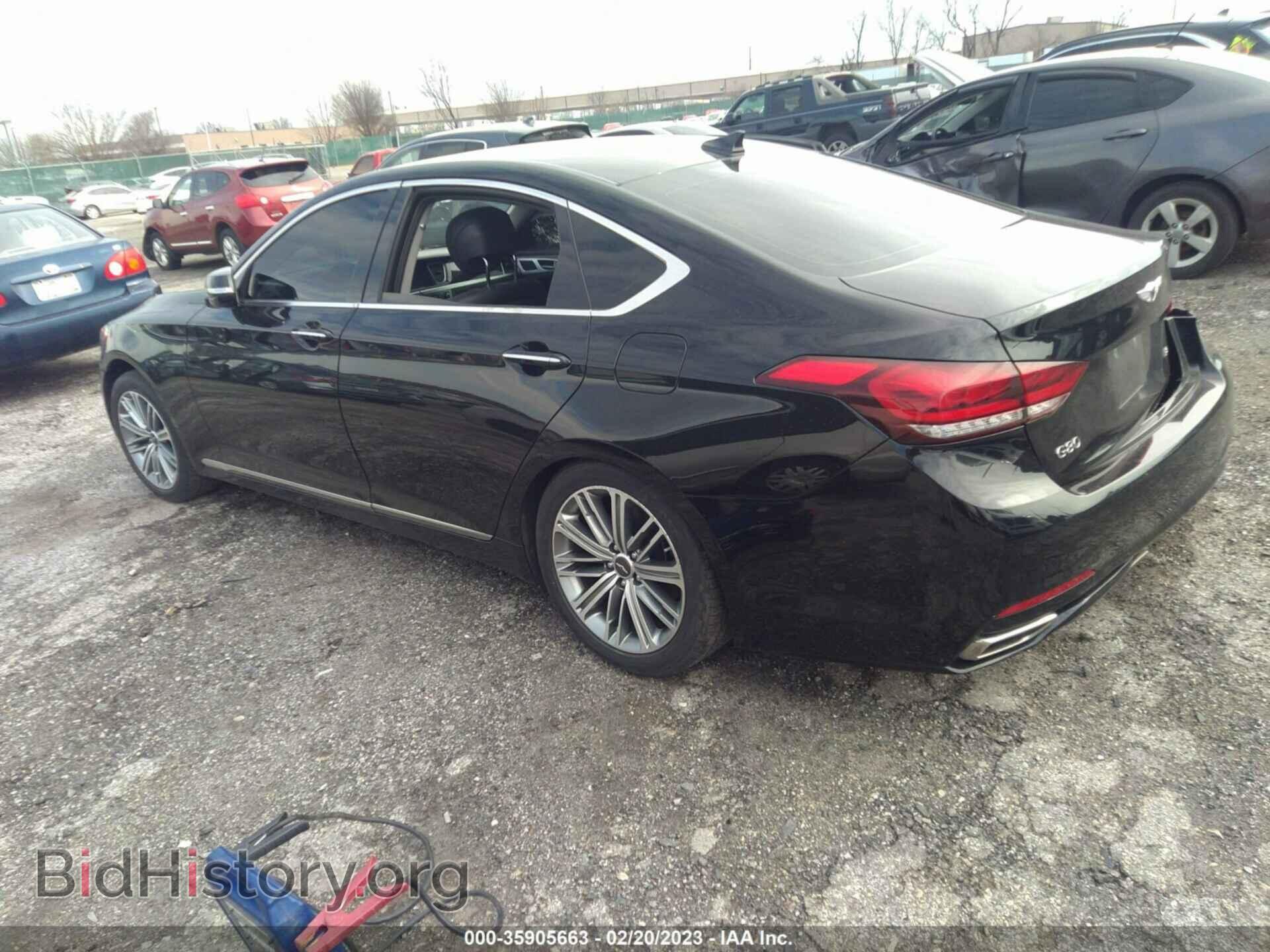 2020 GENESIS G80 - VIN: KMTFN4JE0LU331267 - Фото 3