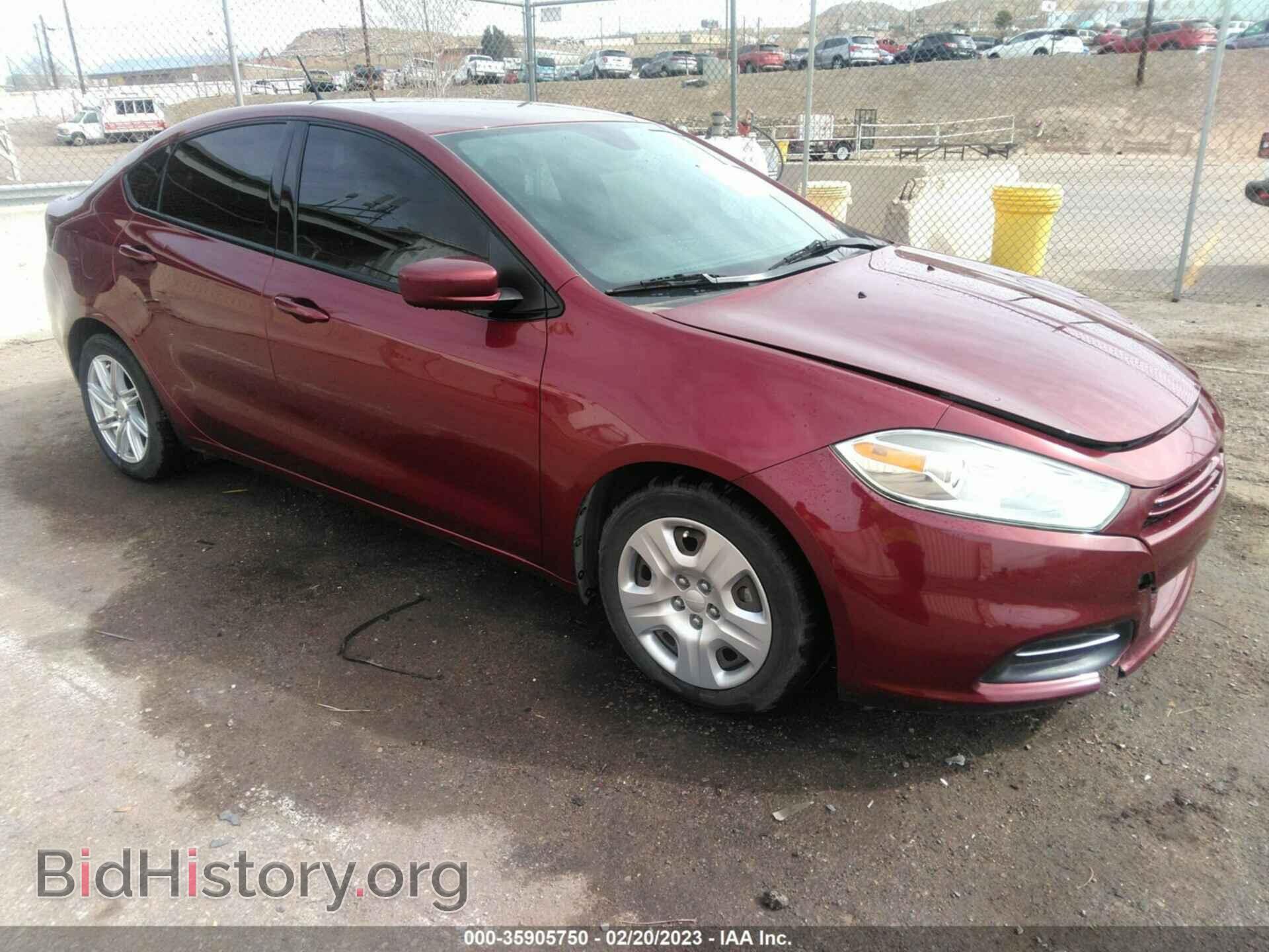 Фотография 1C3CDFAA8FD307255 - DODGE DART 2015