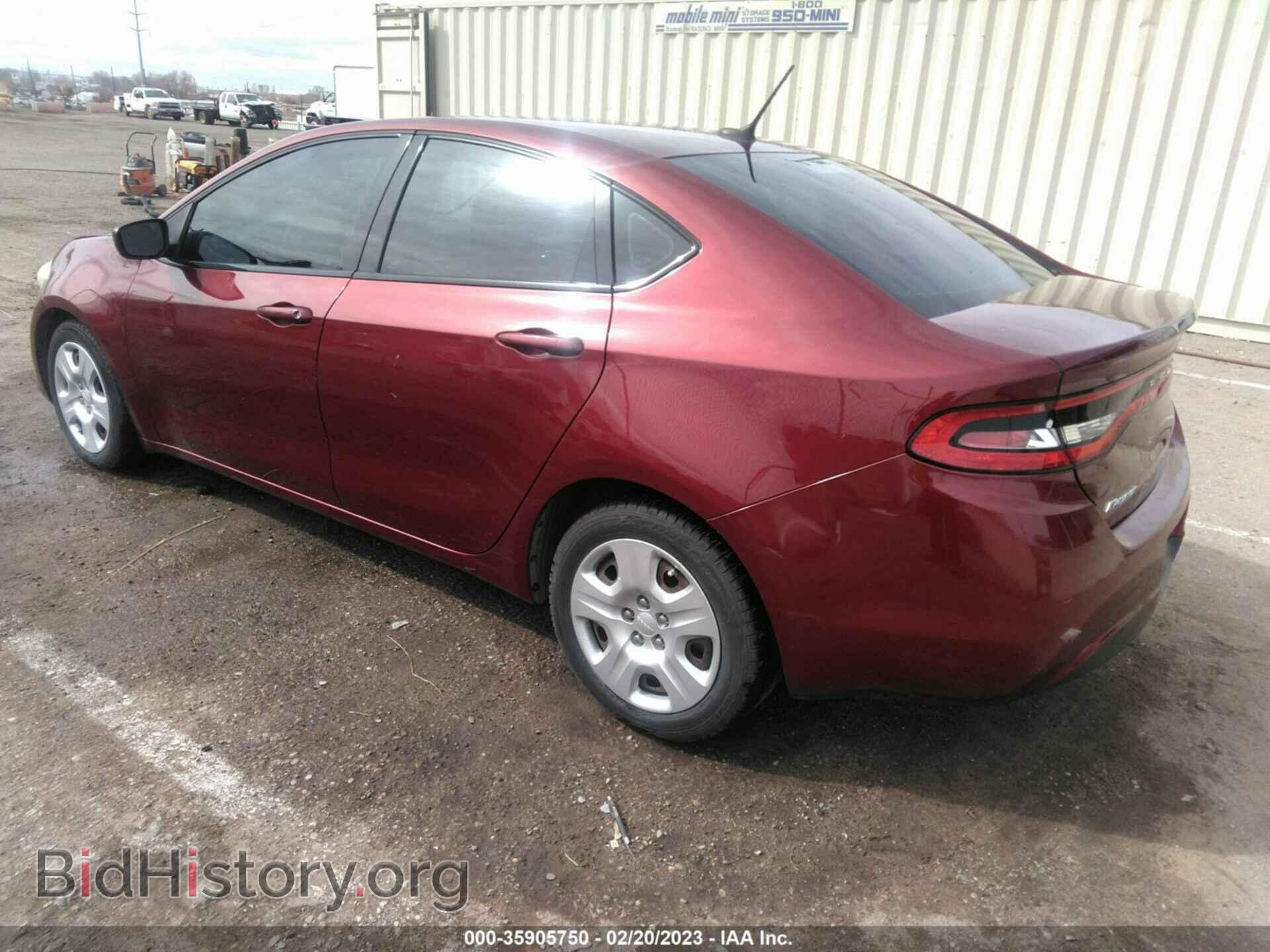 2015 DODGE DART - VIN: 1C3CDFAA8FD307255 - Фото 3