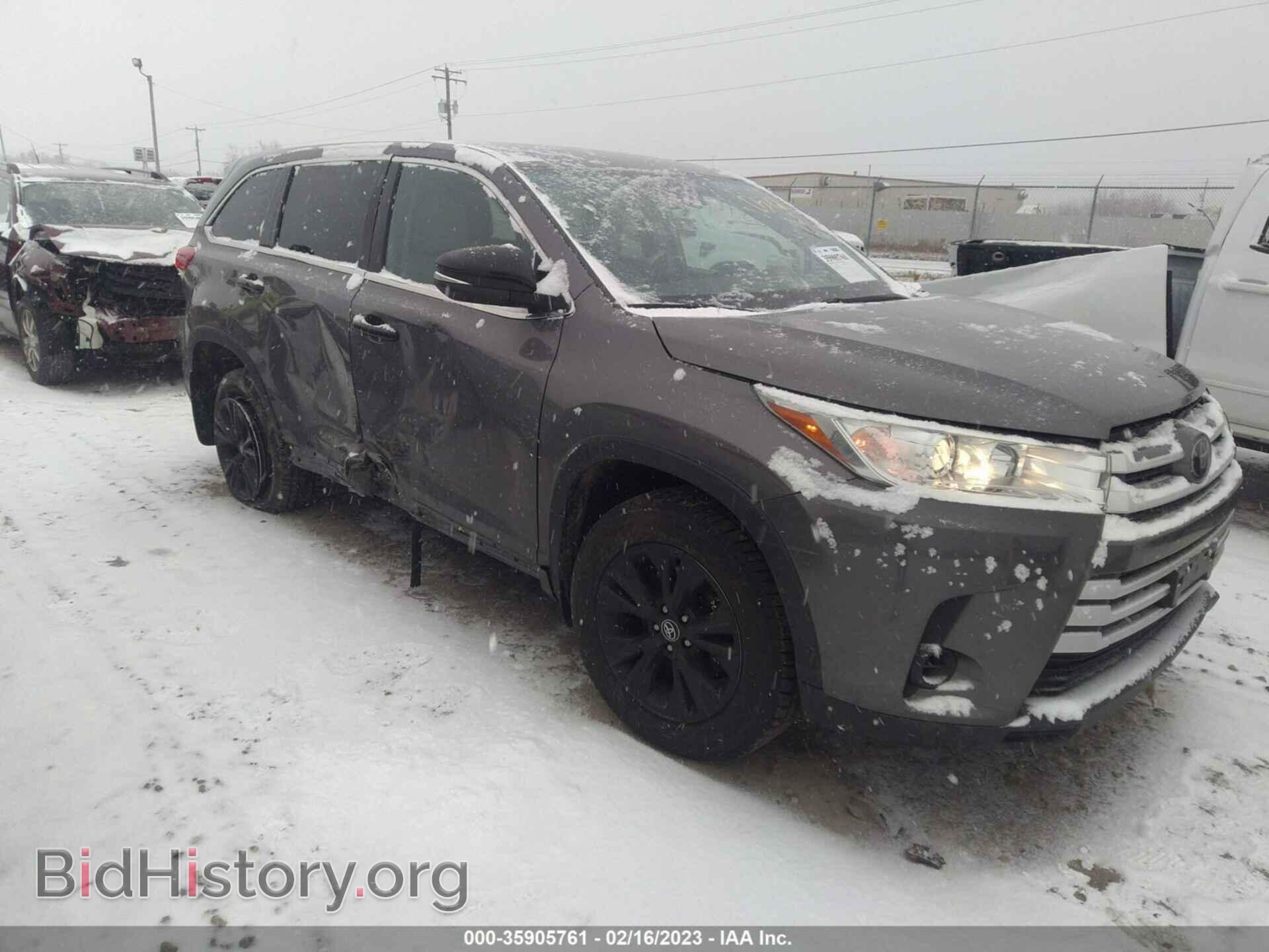 Фотография 5TDBZRFH4JS485726 - TOYOTA HIGHLANDER 2018