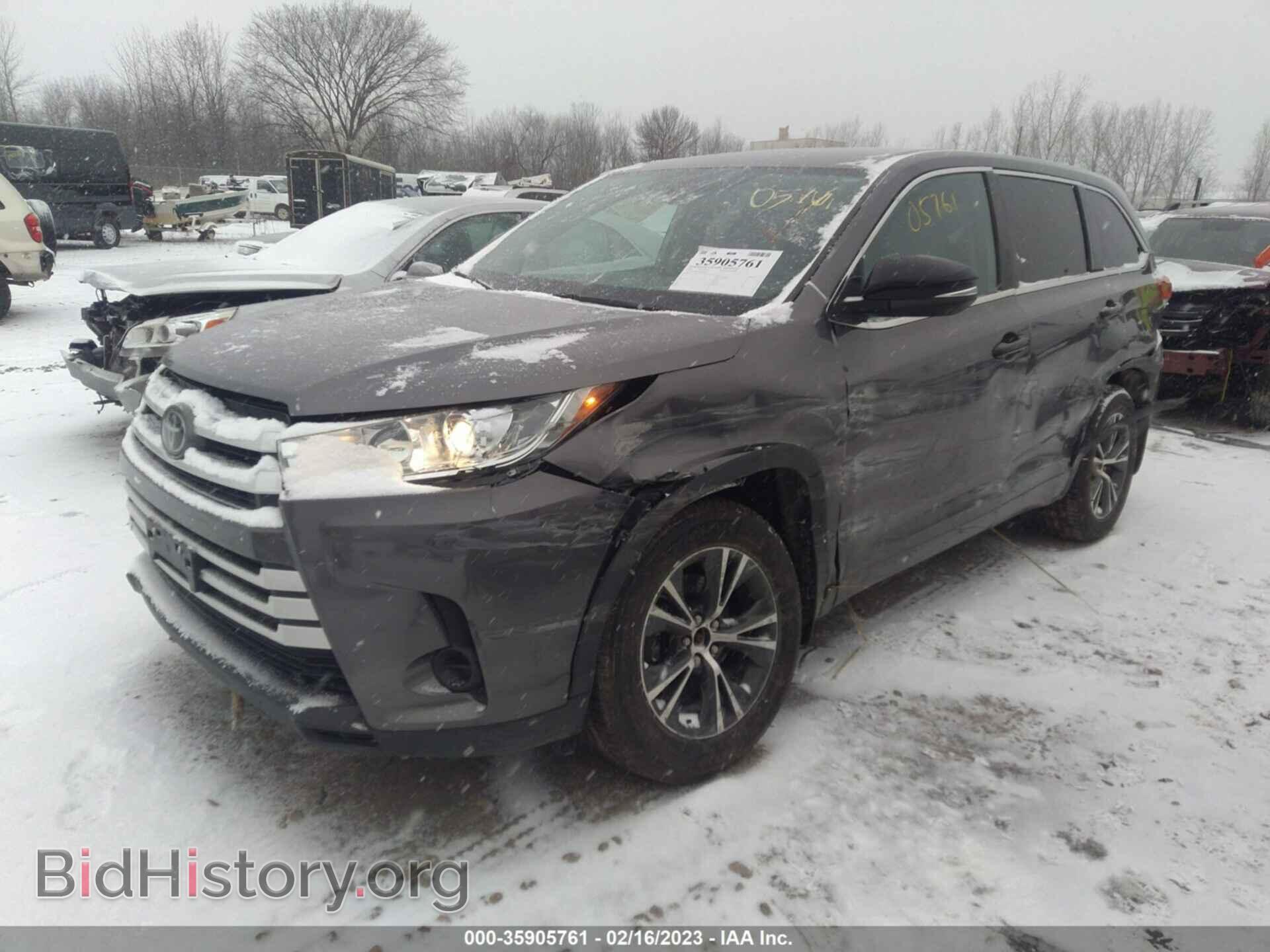 2018 TOYOTA HIGHLANDER - VIN: 5TDBZRFH4JS485726 - Фото 2