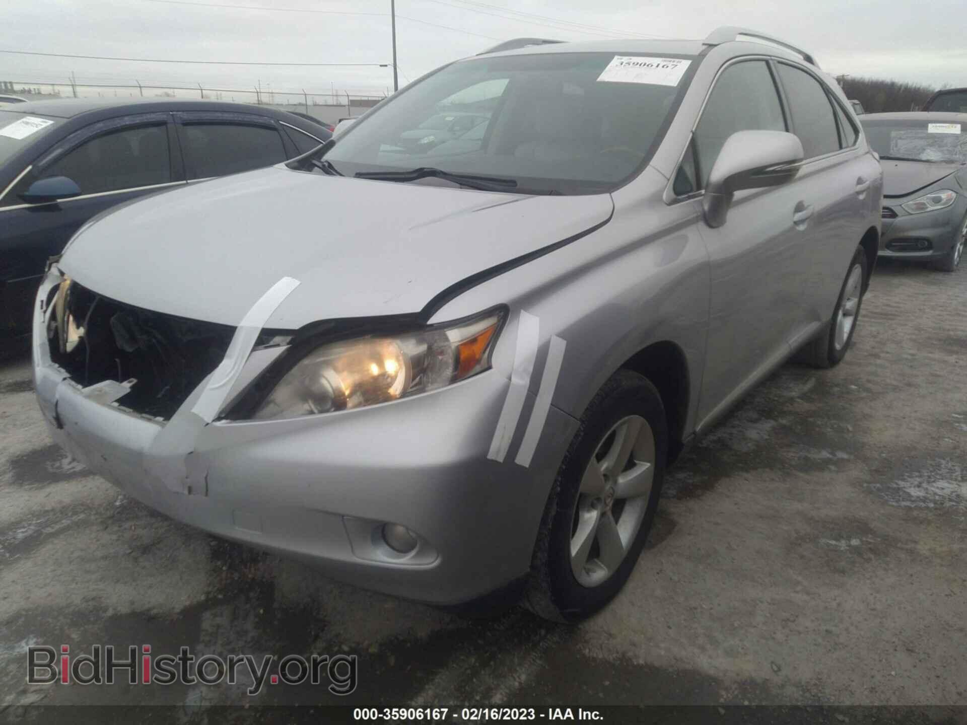 2010 LEXUS RX 350 - VIN: 2T2BK1BA3AC020048 - Фото 2