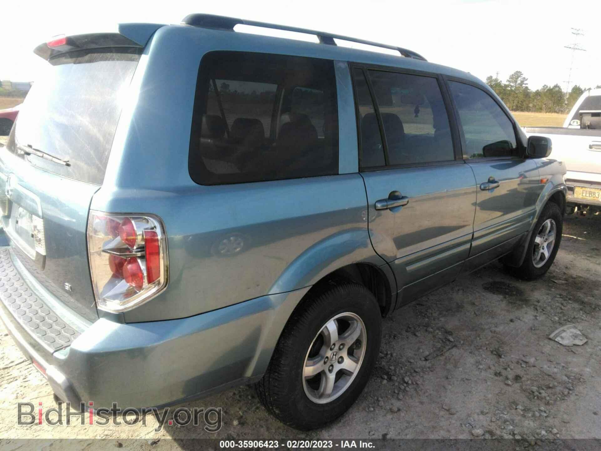 2006 HONDA PILOT - VIN: 5FNYF285X6B001390 - Фото 4