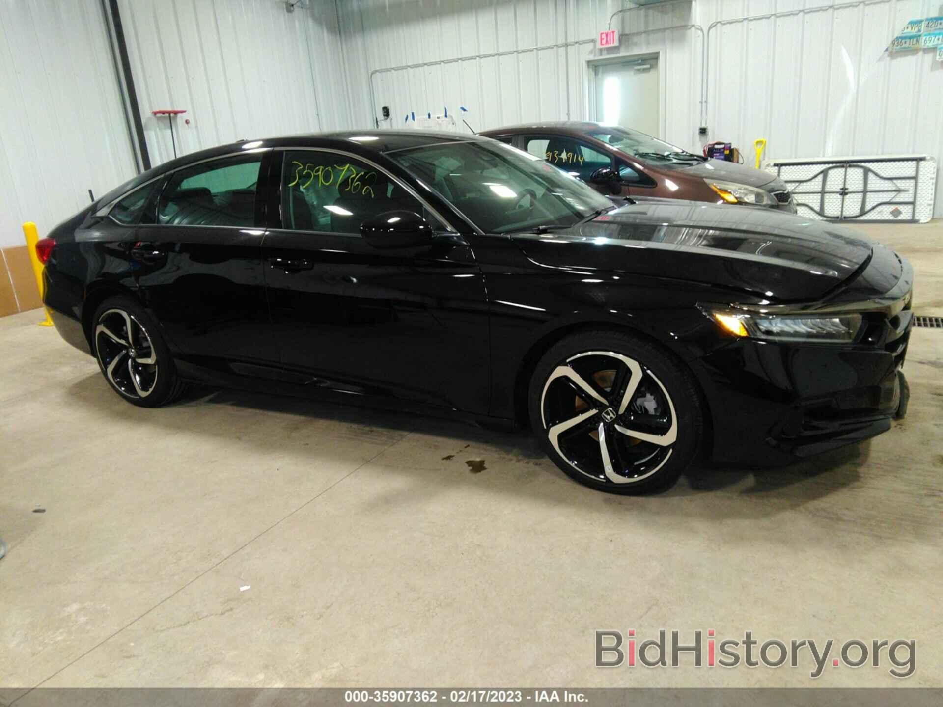 Photo 1HGCV1F4XNA082546 - HONDA ACCORD SEDAN 2022