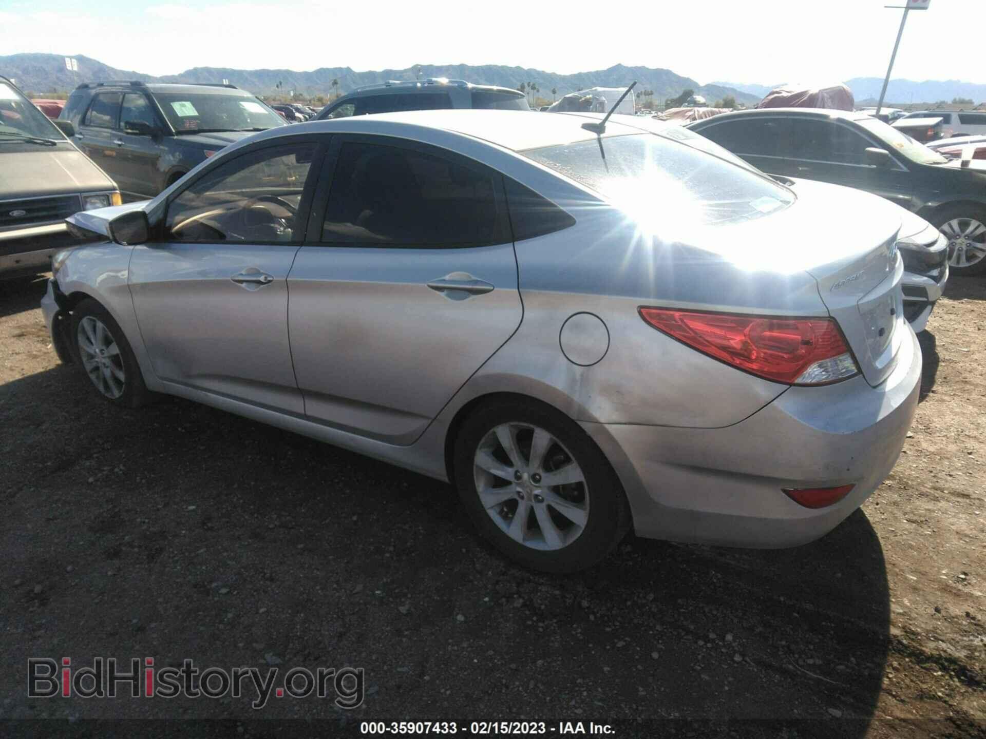 2012 HYUNDAI ACCENT - VIN: KMHCU4AE5CU098471 - Фото 3