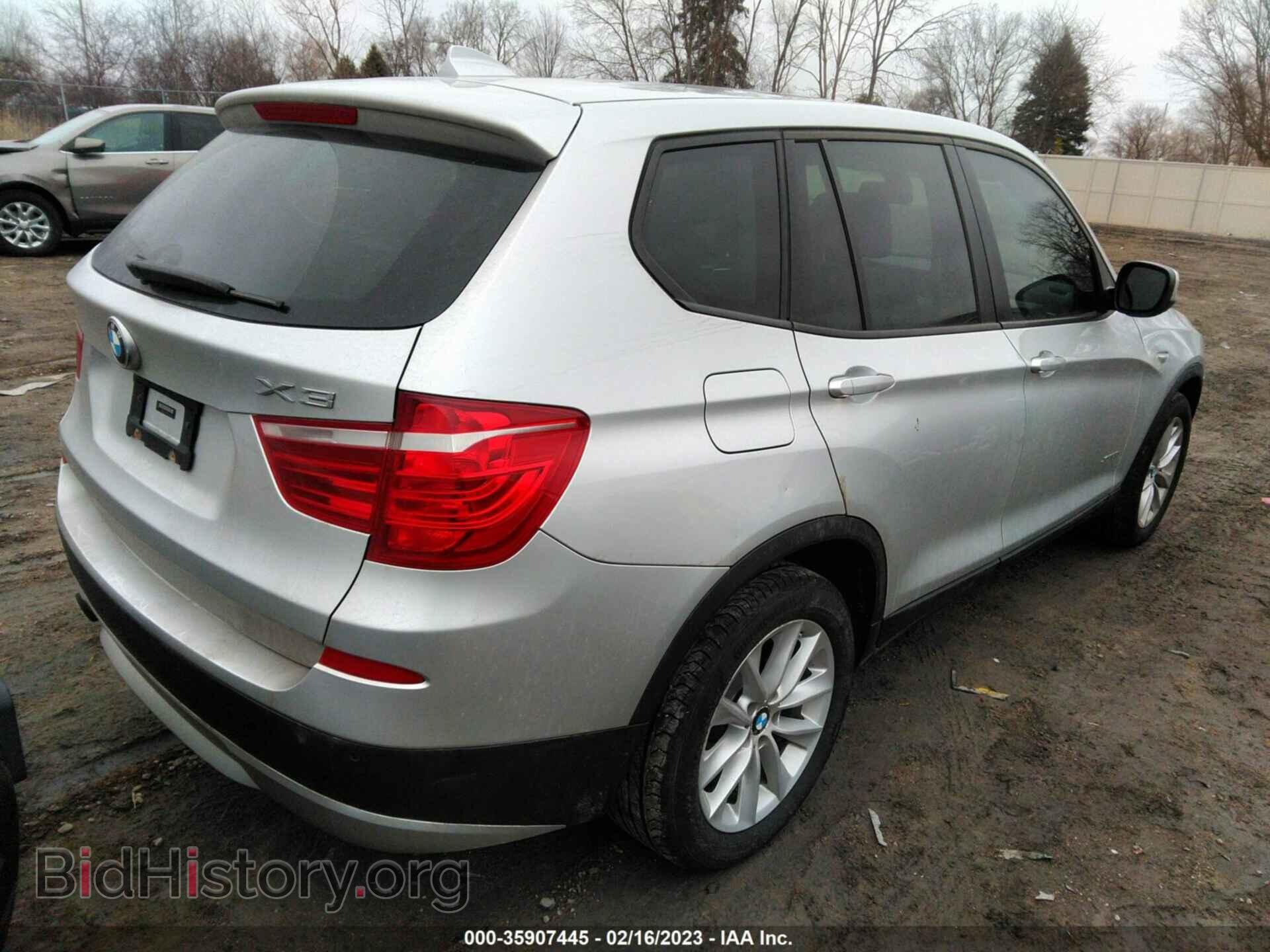 2013 BMW X3 - VIN: 5UXWX9C55D0A31043 - Фото 4