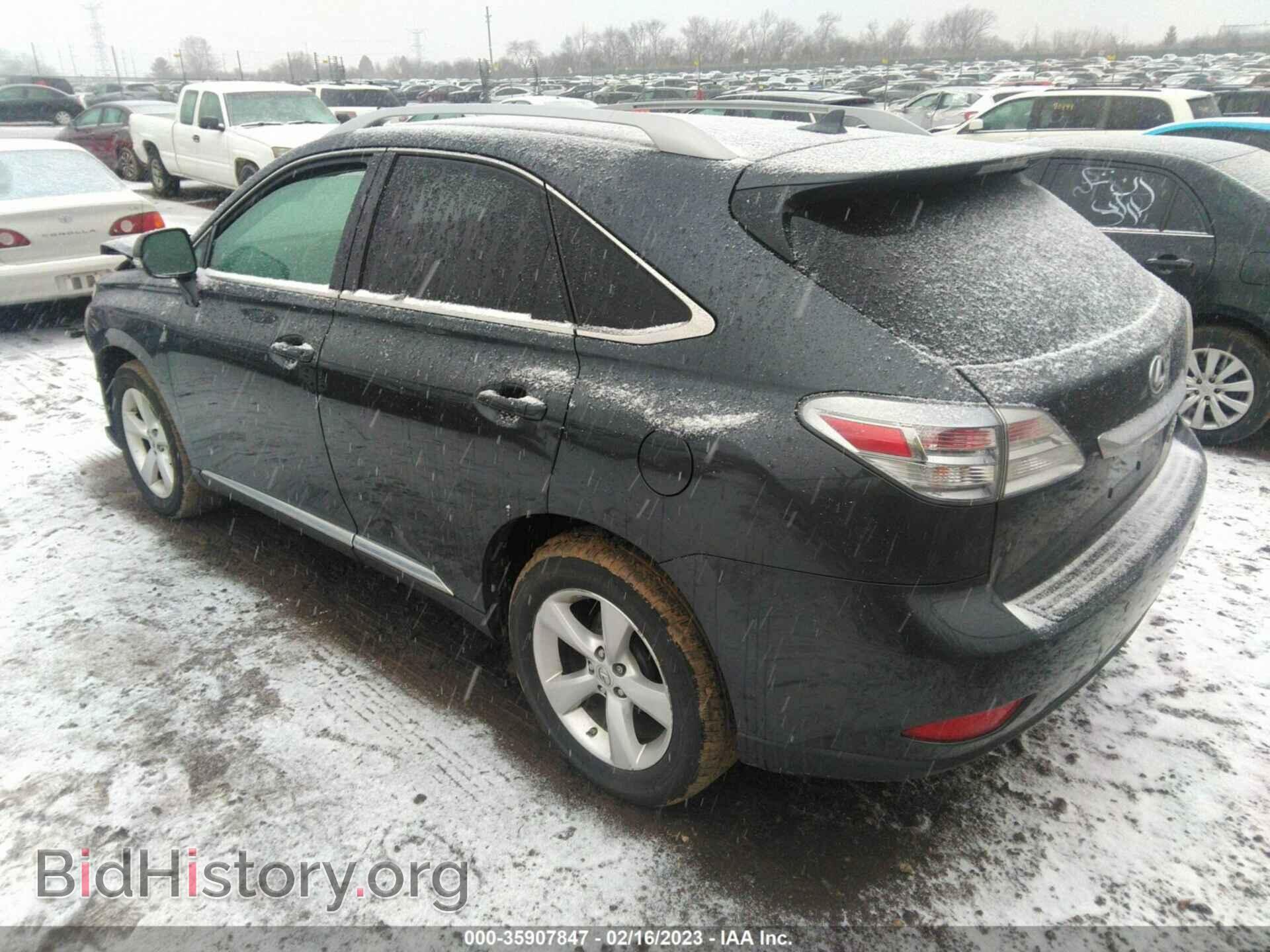 2011 LEXUS RX 350 - VIN: 2T2BK1BA0BC088387 - Фото 3