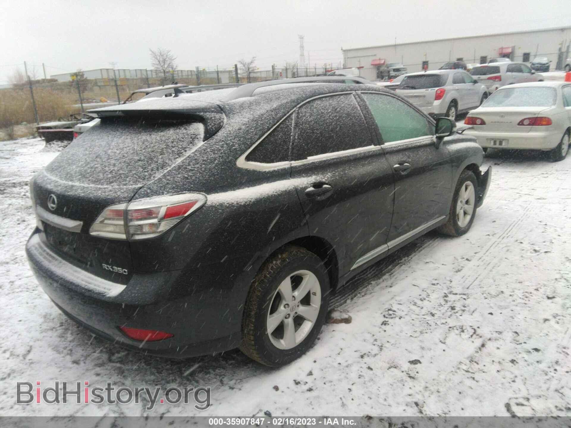 2011 LEXUS RX 350 - VIN: 2T2BK1BA0BC088387 - Фото 4
