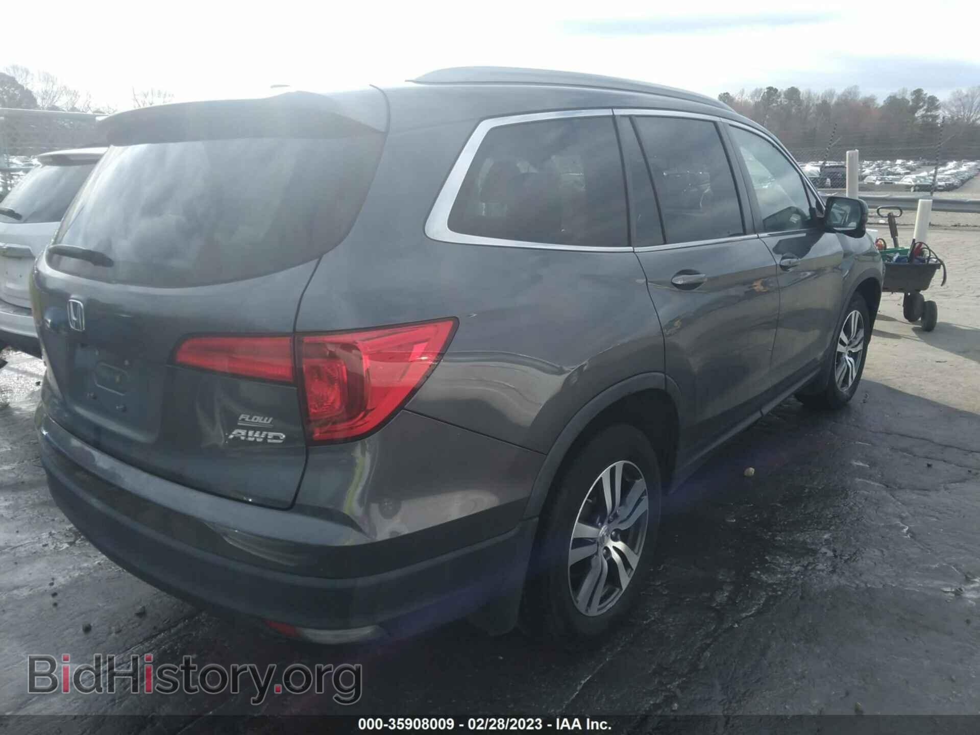 2016 HONDA PILOT - VIN: 5FNYF6H64GB079200 - Фото 4