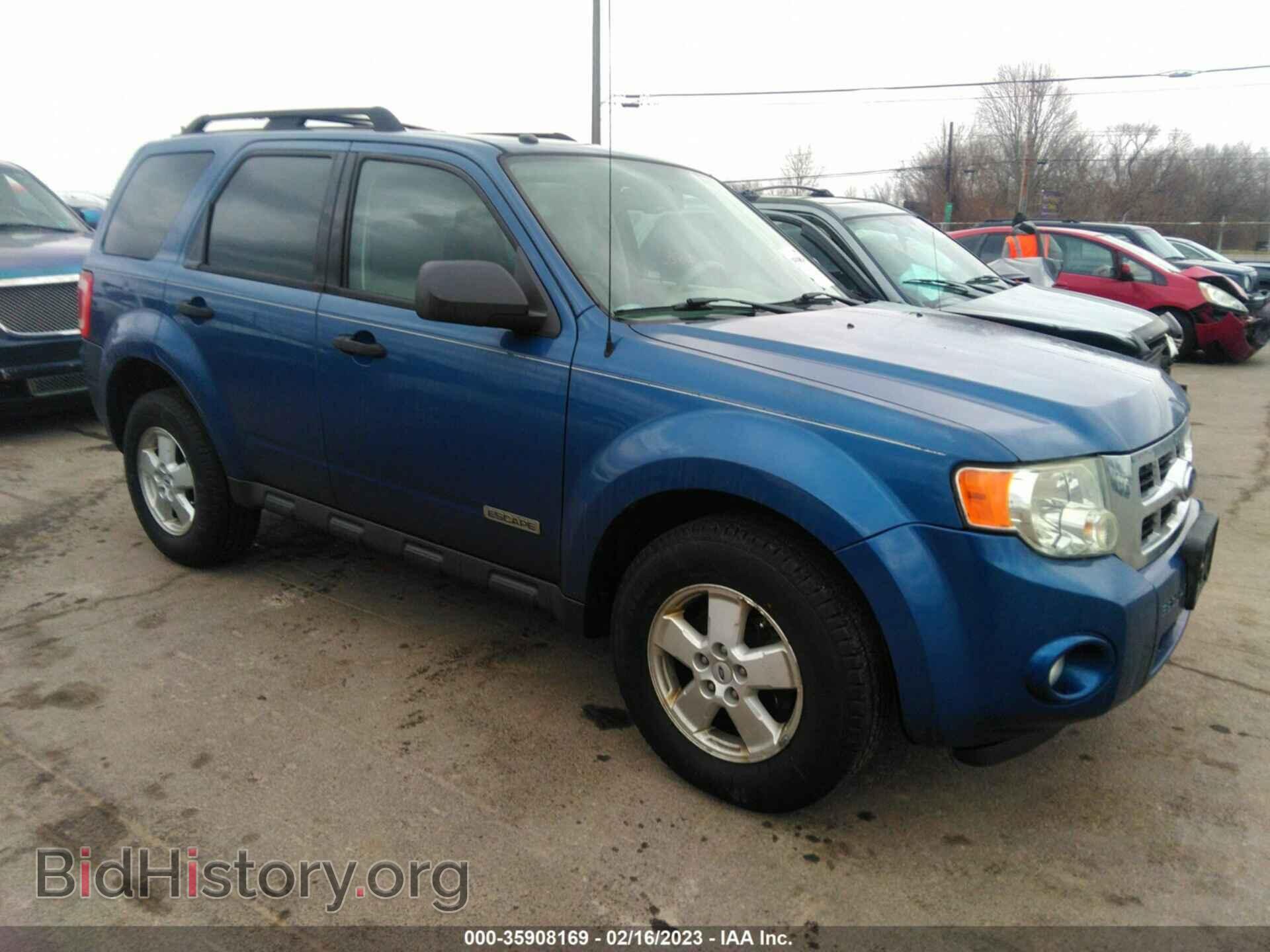 Photo 1FMCU03Z18KD33881 - FORD ESCAPE 2008
