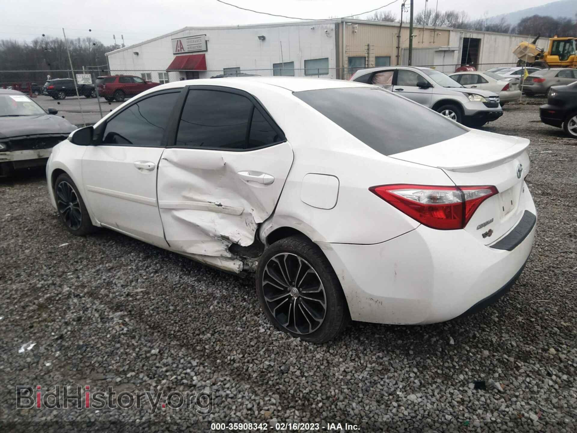 2015 TOYOTA COROLLA - VIN: 2T1BURHE8FC284770 - Фото 3