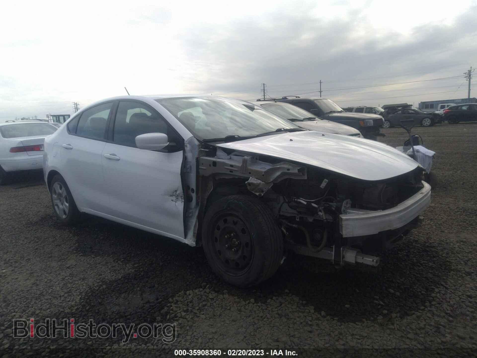 Фотография 1C3CDFAA1FD403535 - DODGE DART 2015