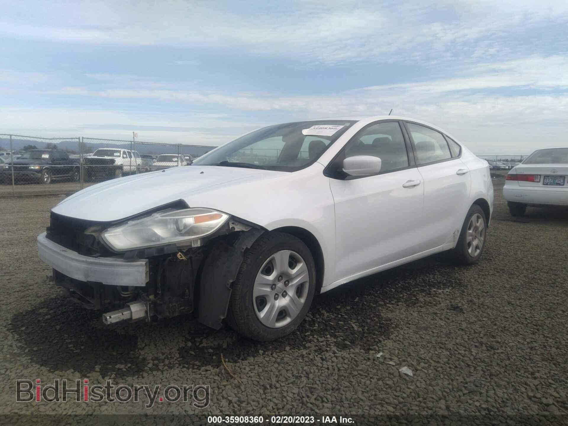 2015 DODGE DART - VIN: 1C3CDFAA1FD403535 - Photo 2