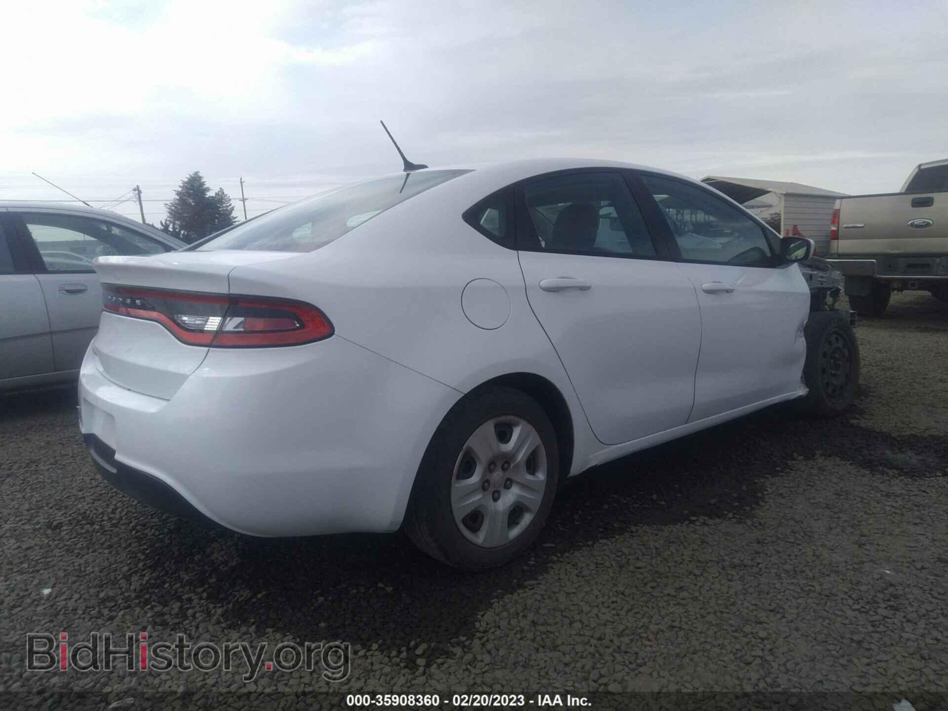 2015 DODGE DART - VIN: 1C3CDFAA1FD403535 - Photo 4