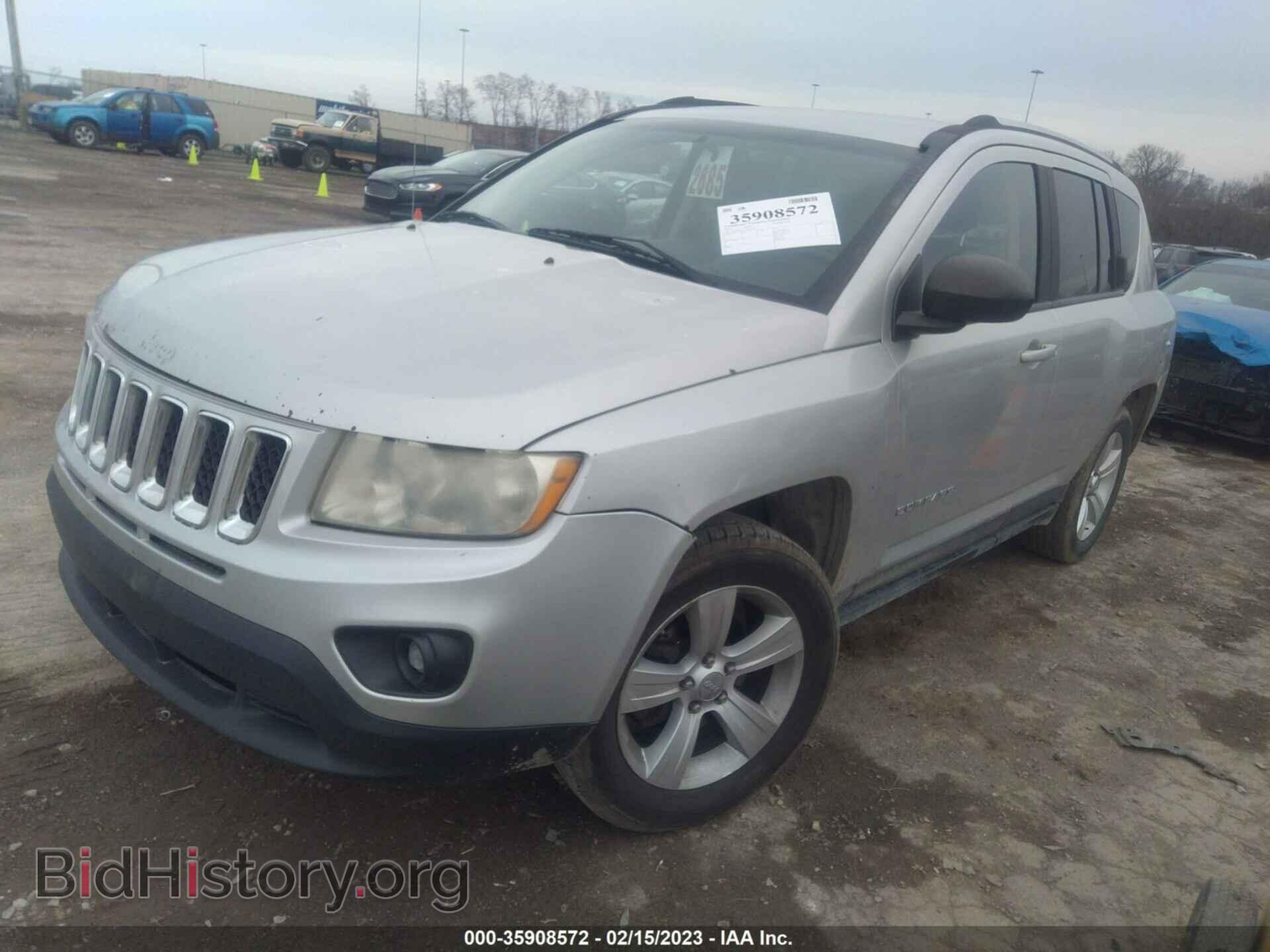 2012 JEEP COMPASS - VIN: 1C4NJCEB7CD652397 - Фото 2