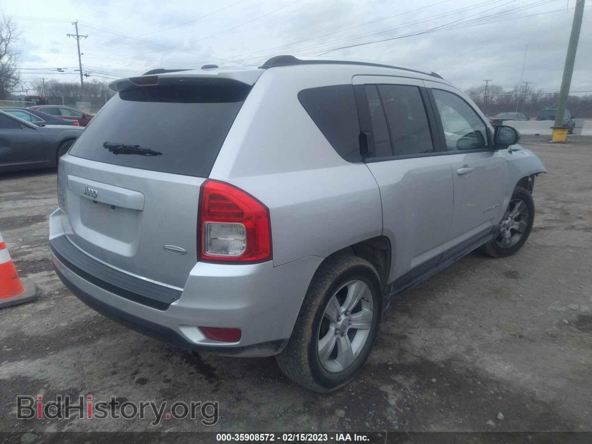 2012 JEEP COMPASS - VIN: 1C4NJCEB7CD652397 - Фото 4