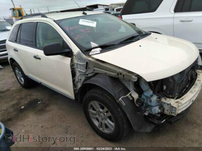 2008 Ford EDGE SE, white — VIN 2FMDK36C08BA57285, IAAI