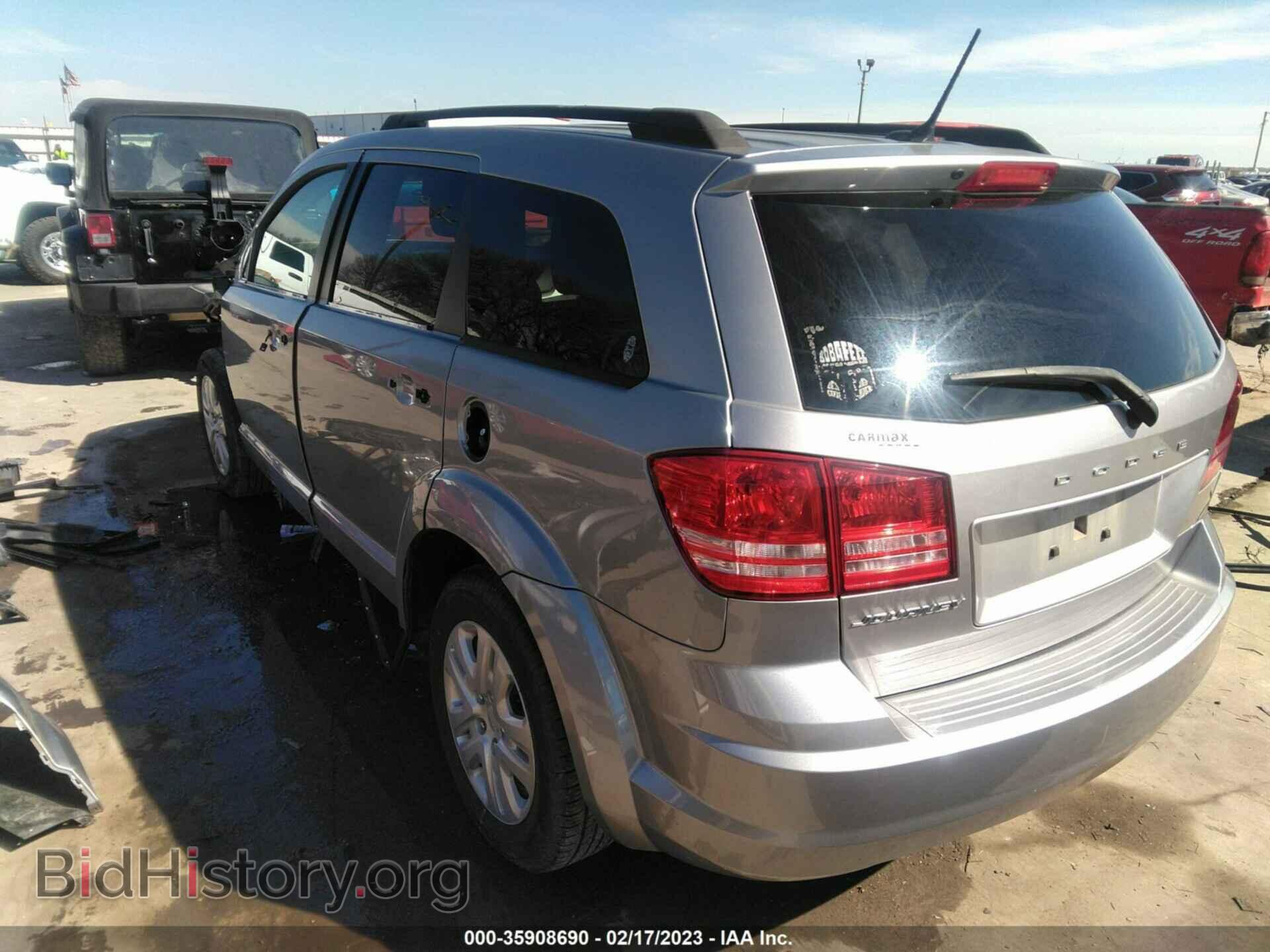 2017 DODGE JOURNEY - VIN: 3C4PDCAB4HT569193 - Фото 3