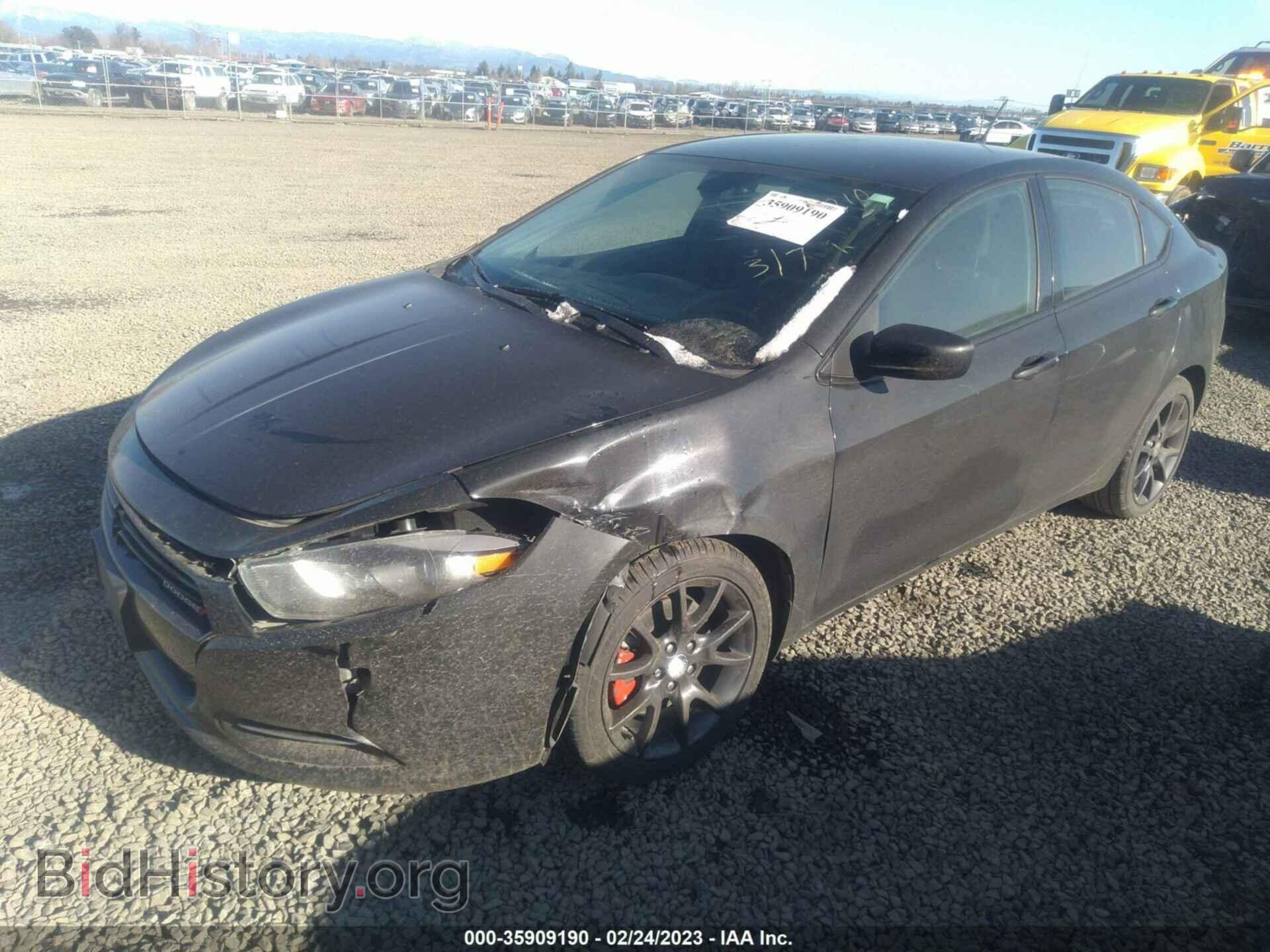 2016 DODGE DART - VIN: 1C3CDFAA3GD736482 - Фото 2