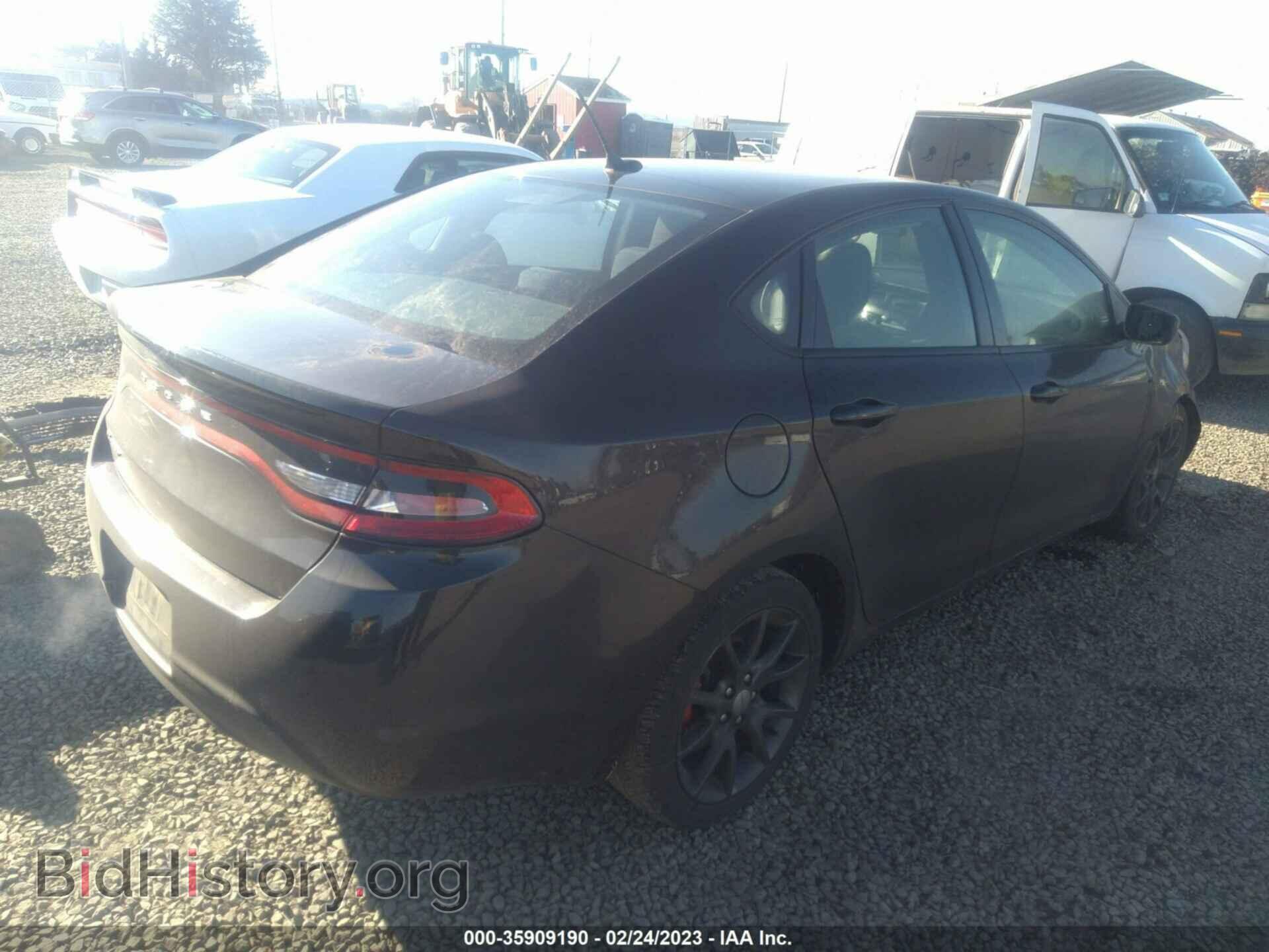 2016 DODGE DART - VIN: 1C3CDFAA3GD736482 - Фото 4