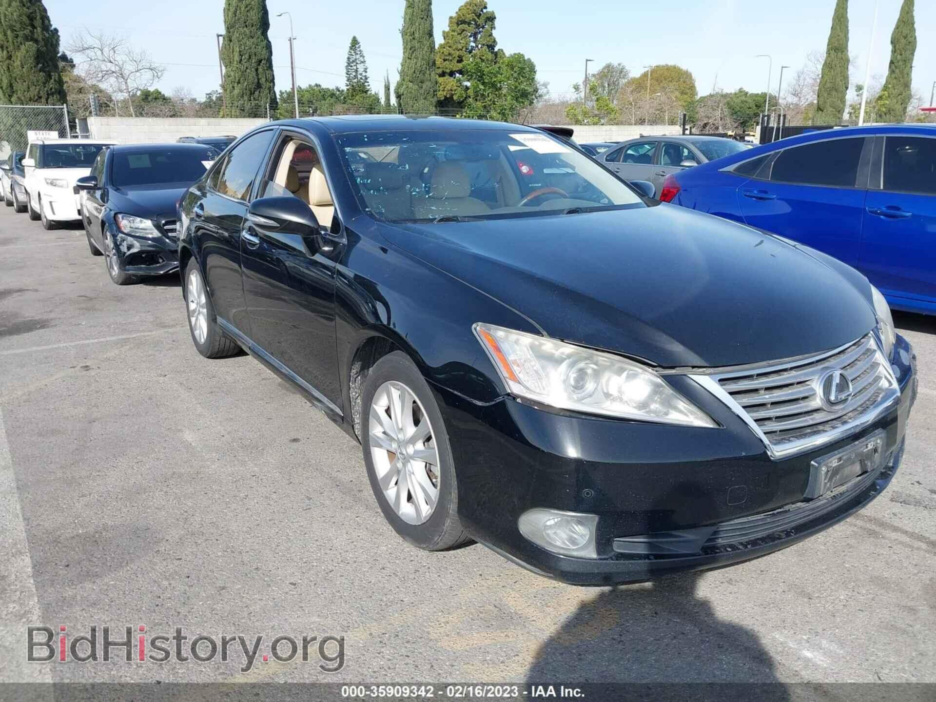 Photo JTHBK1EG7B2418804 - LEXUS ES 350 2011