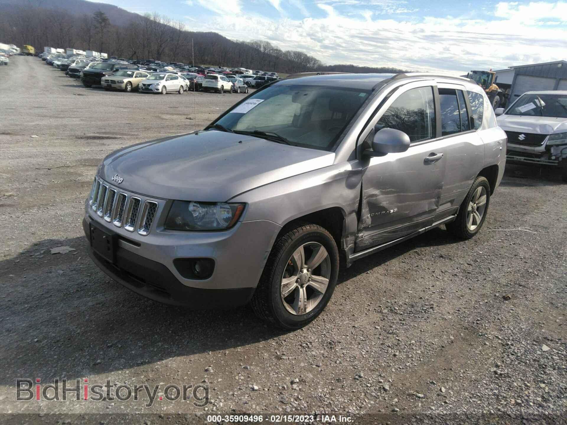 2016 JEEP COMPASS - VIN: 1C4NJDEB3GD617299 - Фото 2