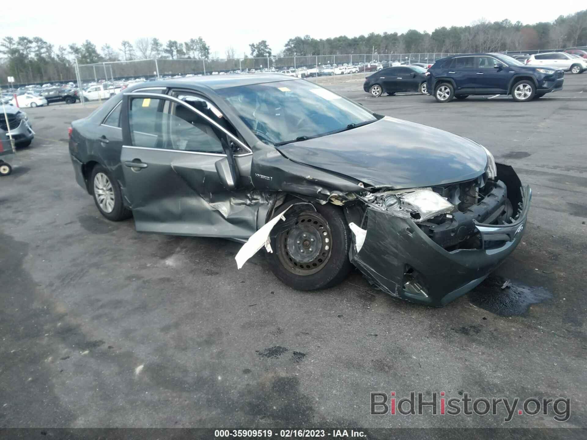 Photo 4T1BD1FK9CU030344 - TOYOTA CAMRY HYBRID 2012