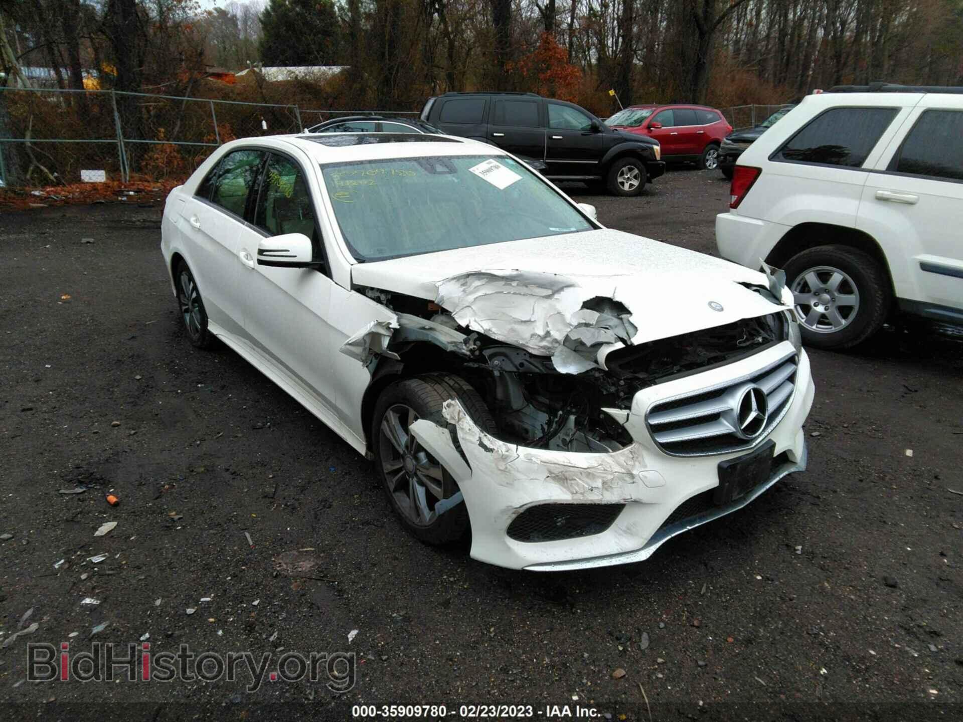Photo WDDHF0EB1EA880869 - MERCEDES-BENZ E-CLASS 2014